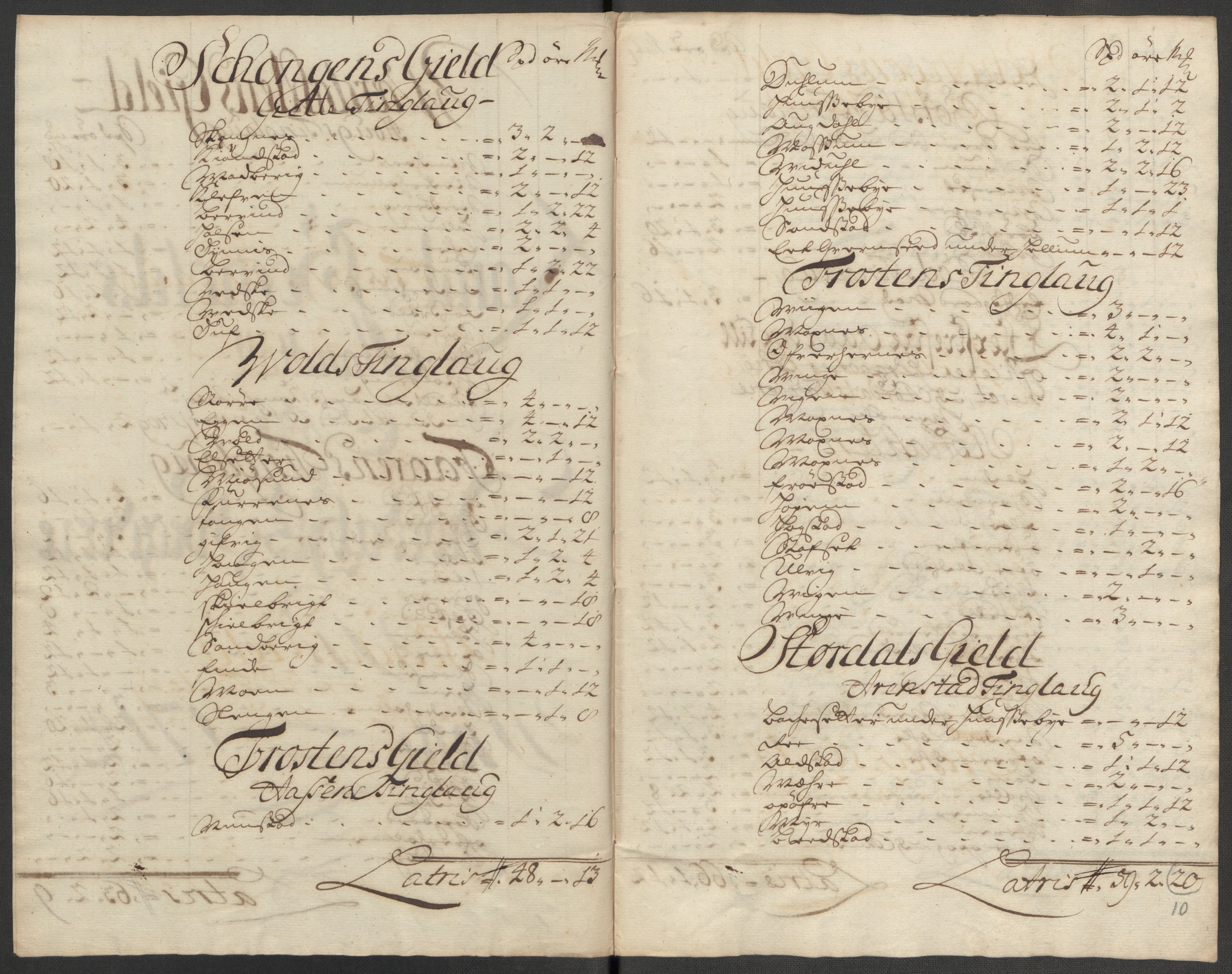 Rentekammeret inntil 1814, Reviderte regnskaper, Fogderegnskap, RA/EA-4092/R62/L4204: Fogderegnskap Stjørdal og Verdal, 1714, s. 175