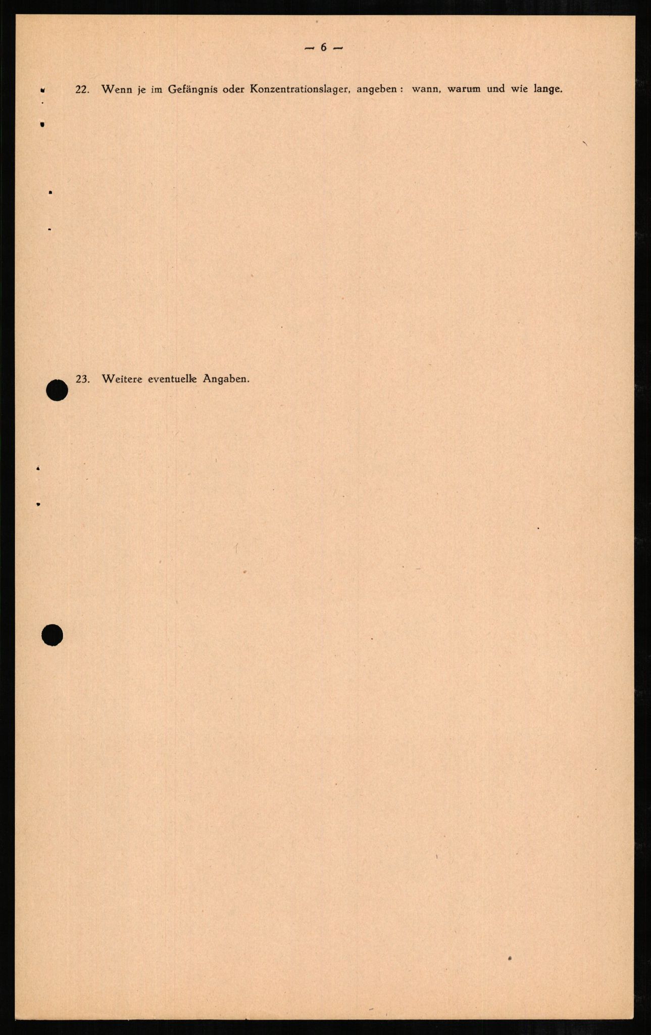 Forsvaret, Forsvarets overkommando II, RA/RAFA-3915/D/Db/L0003: CI Questionaires. Tyske okkupasjonsstyrker i Norge. Tyskere., 1945-1946, s. 529