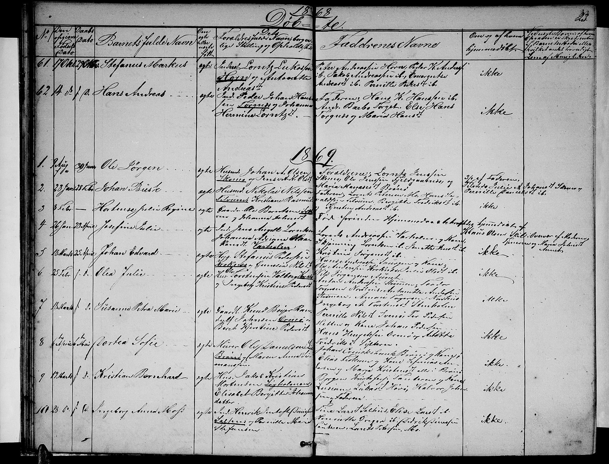 Ministerialprotokoller, klokkerbøker og fødselsregistre - Nordland, AV/SAT-A-1459/813/L0212: Klokkerbok nr. 813C04, 1864-1886, s. 23
