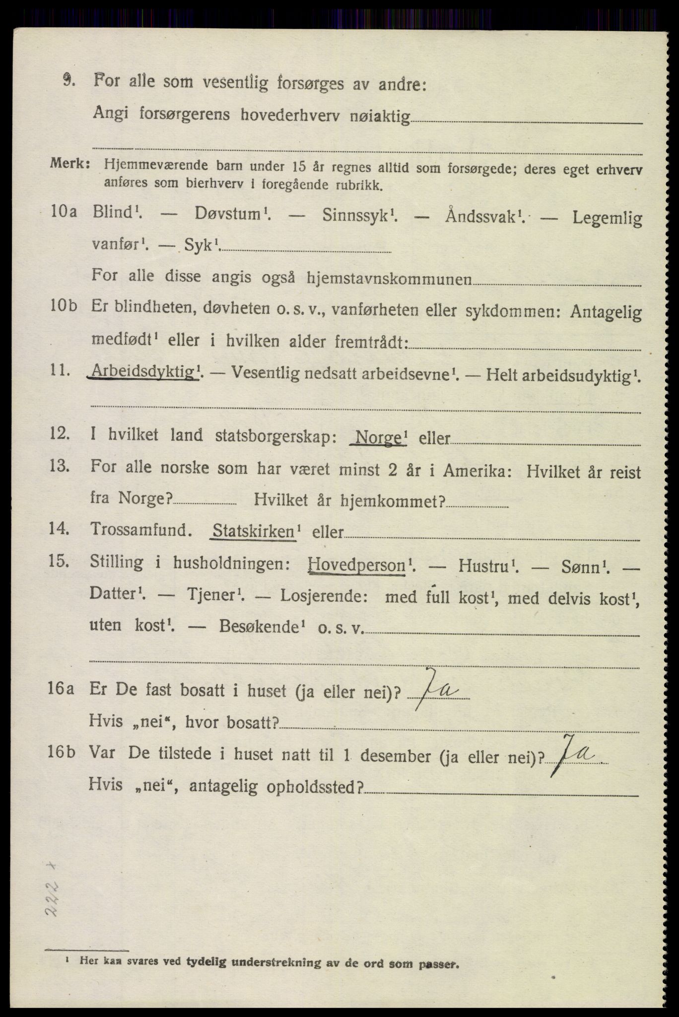 SAH, Folketelling 1920 for 0542 Nord-Aurdal herred, 1920, s. 6845