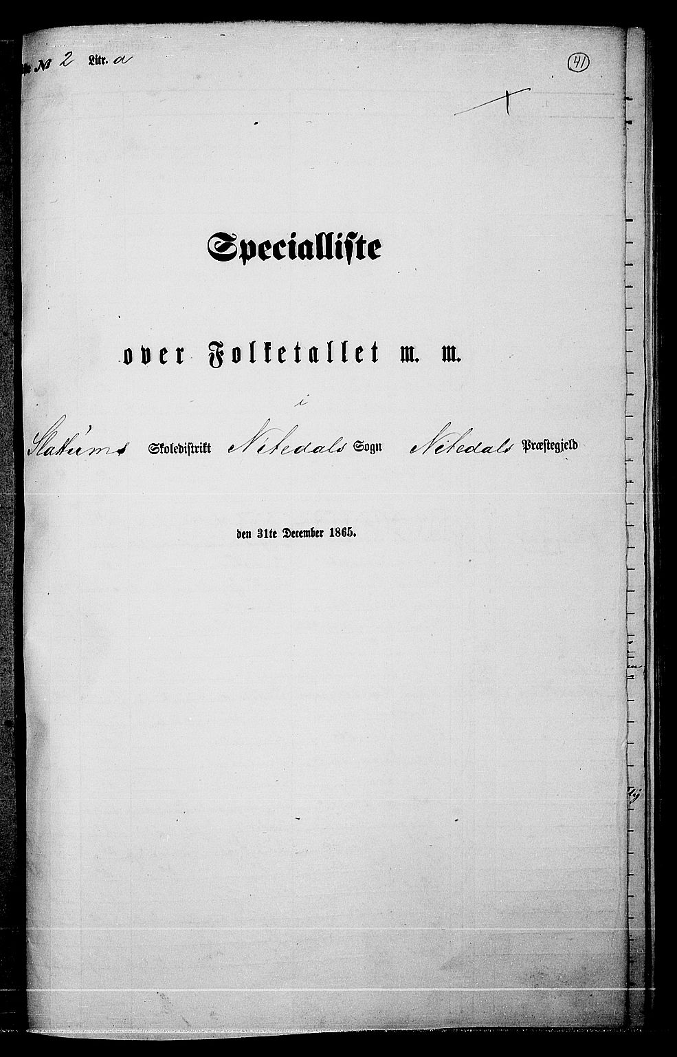 RA, Folketelling 1865 for 0233P Nittedal prestegjeld, 1865, s. 37