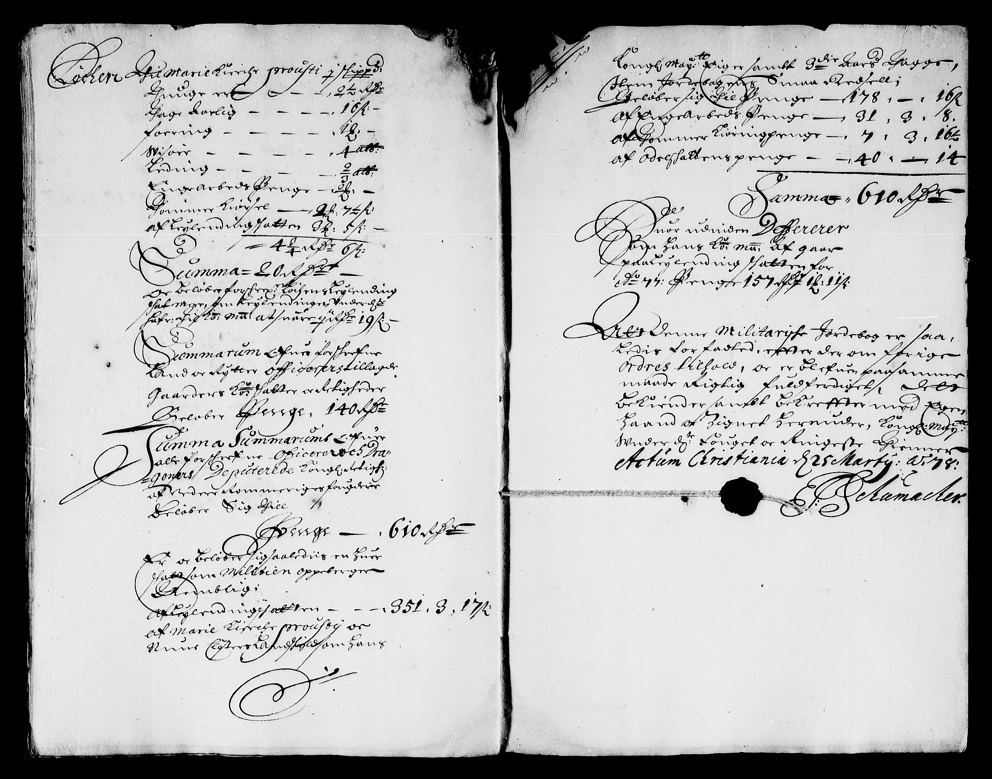 Rentekammeret inntil 1814, Reviderte regnskaper, Stiftamtstueregnskaper, Landkommissariatet på Akershus og Akershus stiftamt, AV/RA-EA-5869/R/Rb/L0131: Akershus stiftamt, 1677
