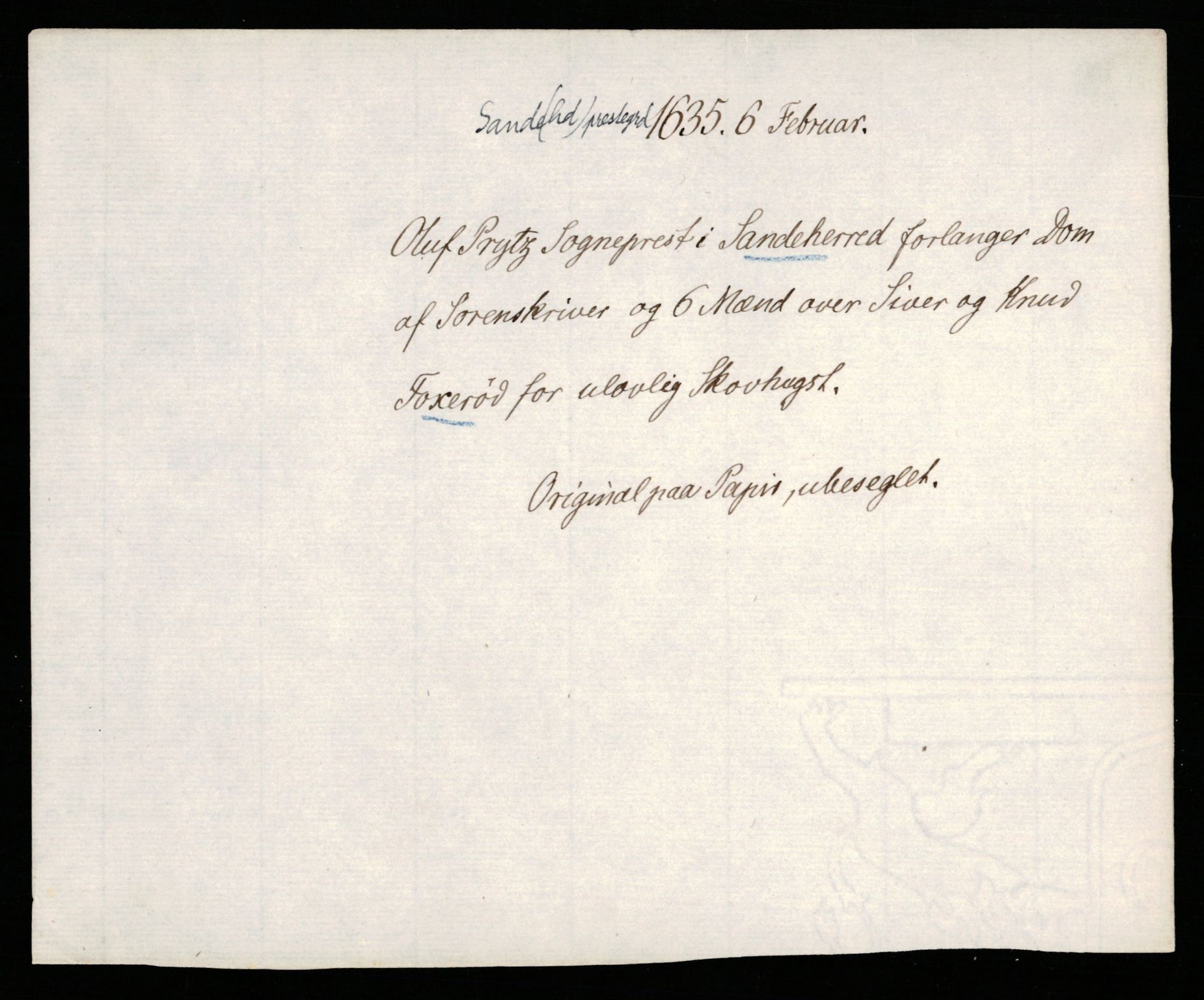 Riksarkivets diplomsamling, AV/RA-EA-5965/F35/F35b/L0008: Riksarkivets diplomer, seddelregister, 1635-1646, s. 7