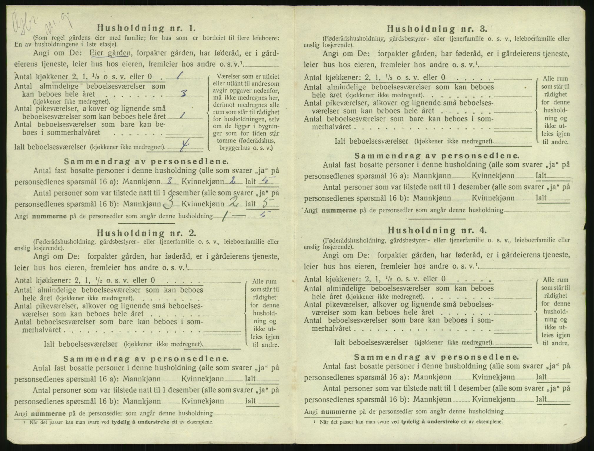 SAT, Folketelling 1920 for 1531 Borgund herred, 1920, s. 1329