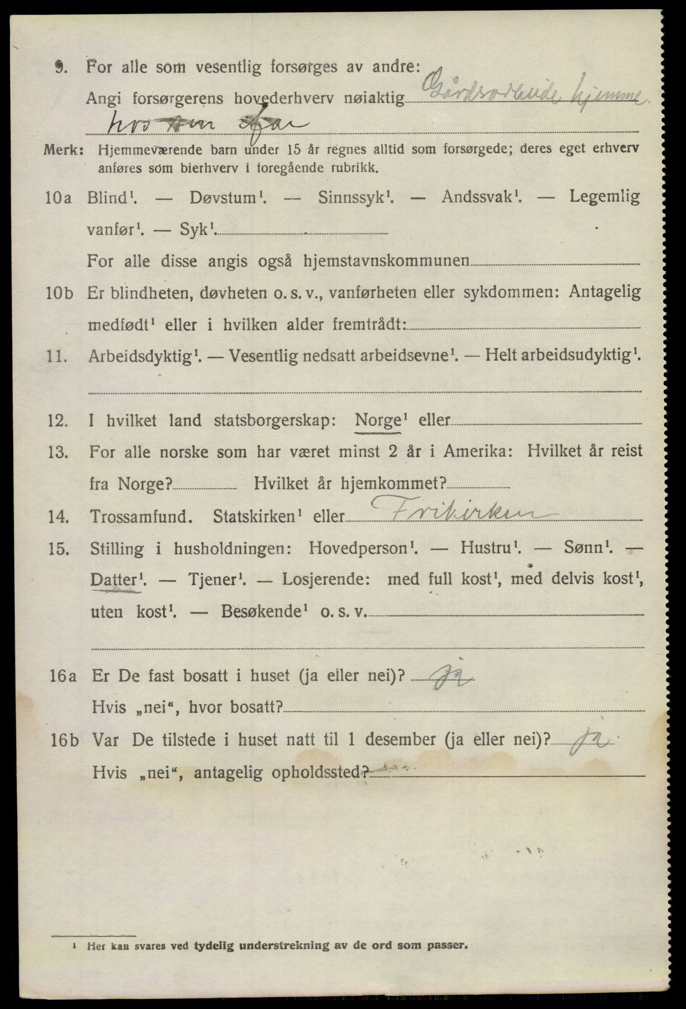 SAKO, Folketelling 1920 for 0817 Drangedal herred, 1920, s. 4246