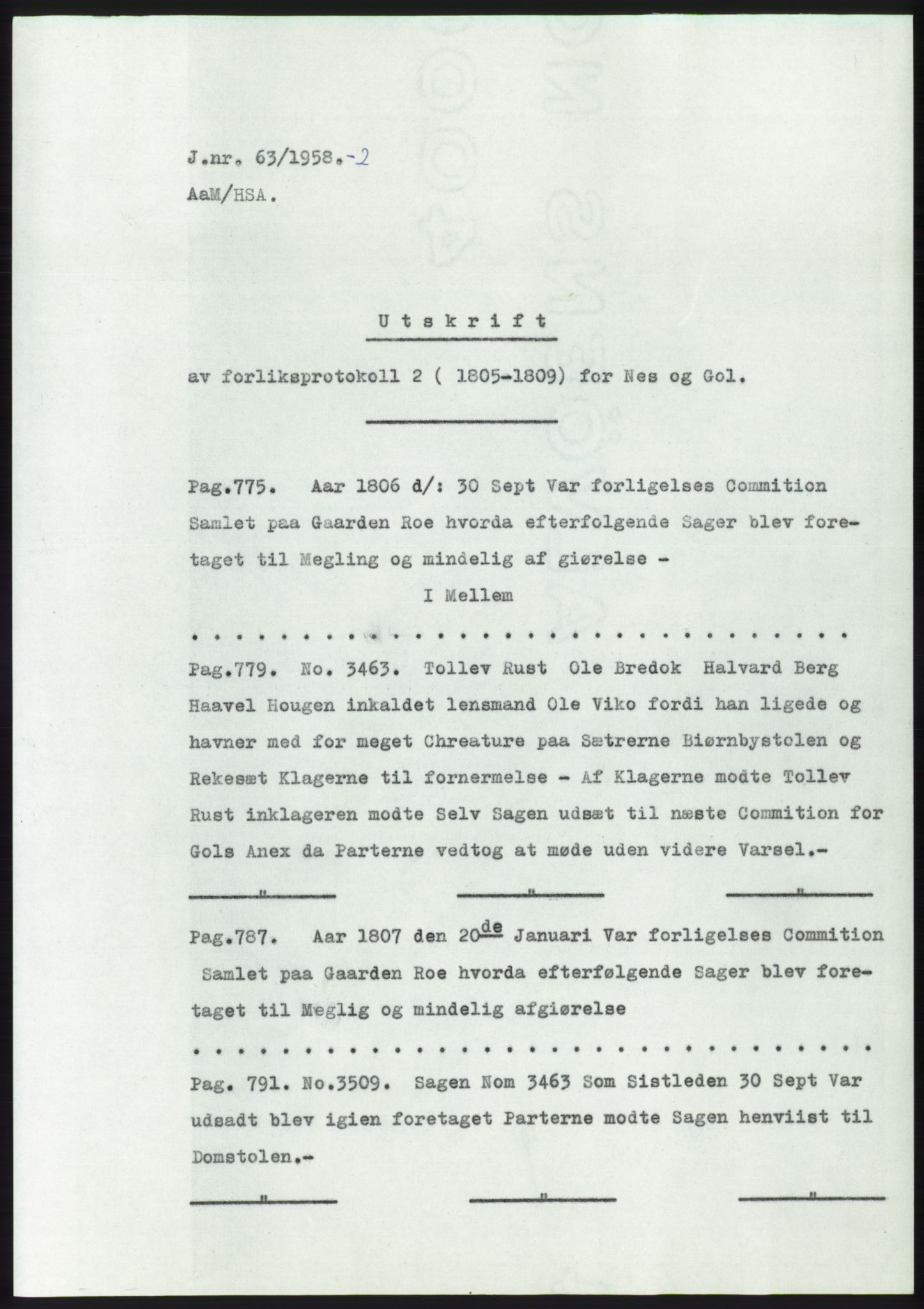Statsarkivet i Kongsberg, SAKO/A-0001, 1957-1958, s. 237