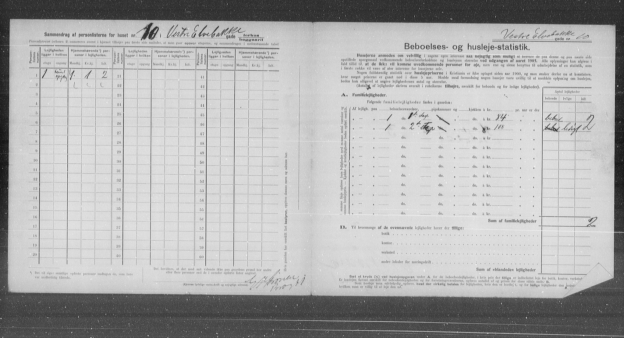 OBA, Kommunal folketelling 31.12.1905 for Kristiania kjøpstad, 1905, s. 64403