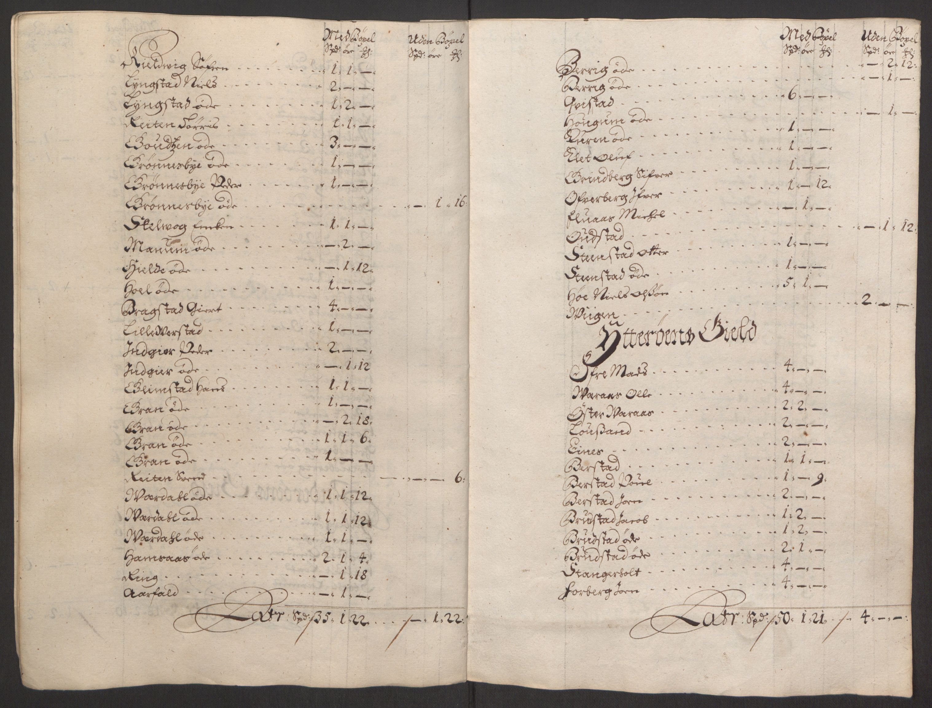 Rentekammeret inntil 1814, Reviderte regnskaper, Fogderegnskap, RA/EA-4092/R63/L4309: Fogderegnskap Inderøy, 1695-1697, s. 465