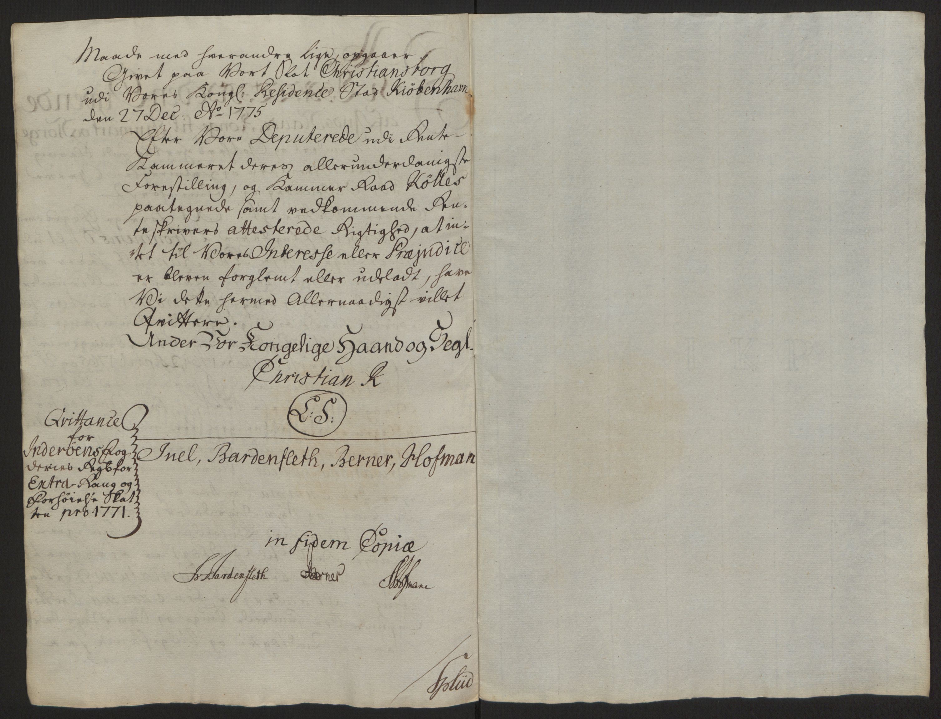 Rentekammeret inntil 1814, Reviderte regnskaper, Fogderegnskap, RA/EA-4092/R63/L4420: Ekstraskatten Inderøy, 1762-1772, s. 419