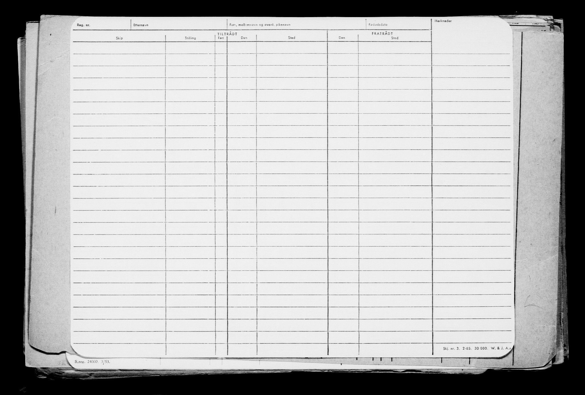 Direktoratet for sjømenn, AV/RA-S-3545/G/Gb/L0186: Hovedkort, 1920, s. 6