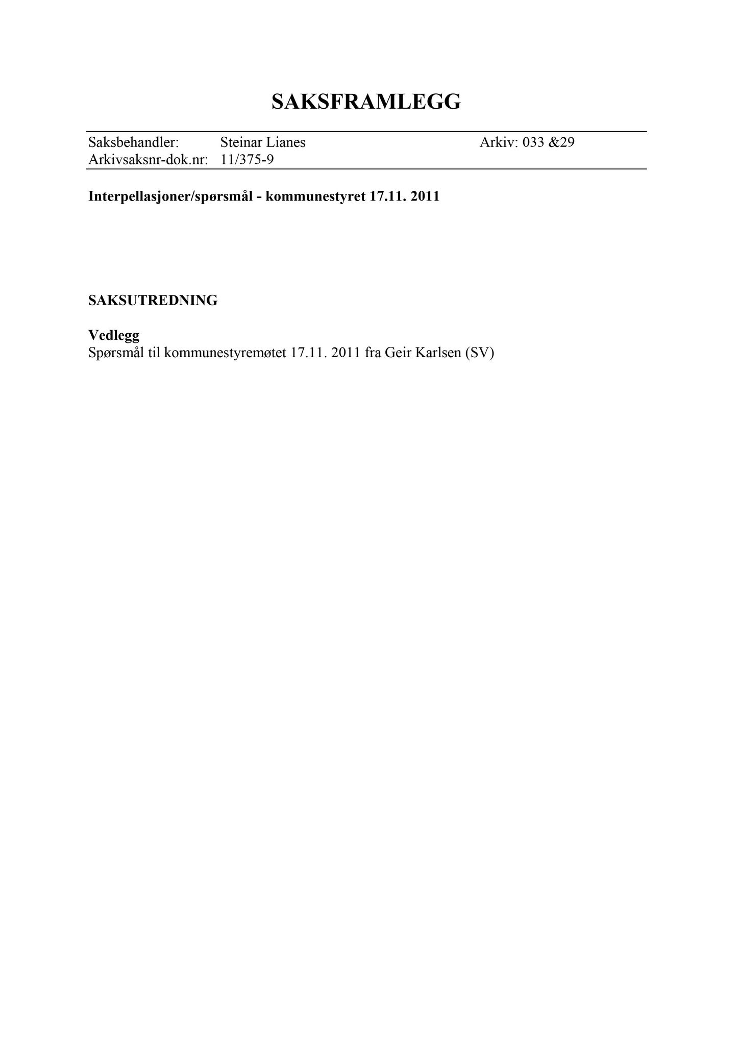 Klæbu Kommune, TRKO/KK/01-KS/L004: Kommunestyret - Møtedokumenter, 2011, s. 2337