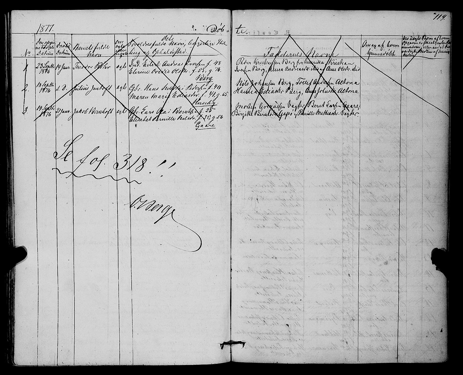 Kvæfjord sokneprestkontor, AV/SATØ-S-1323/G/Ga/Gaa/L0004kirke: Ministerialbok nr. 4, 1857-1877, s. 119