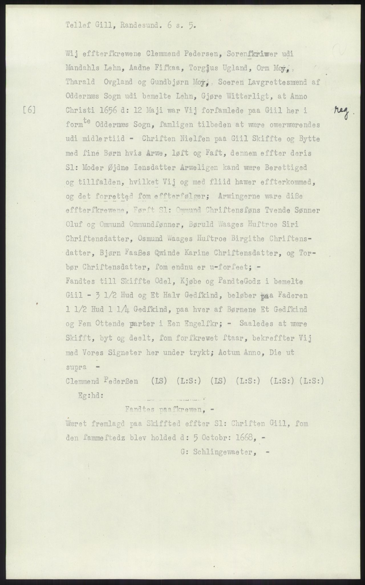 Samlinger til kildeutgivelse, Diplomavskriftsamlingen, RA/EA-4053/H/Ha, s. 1280