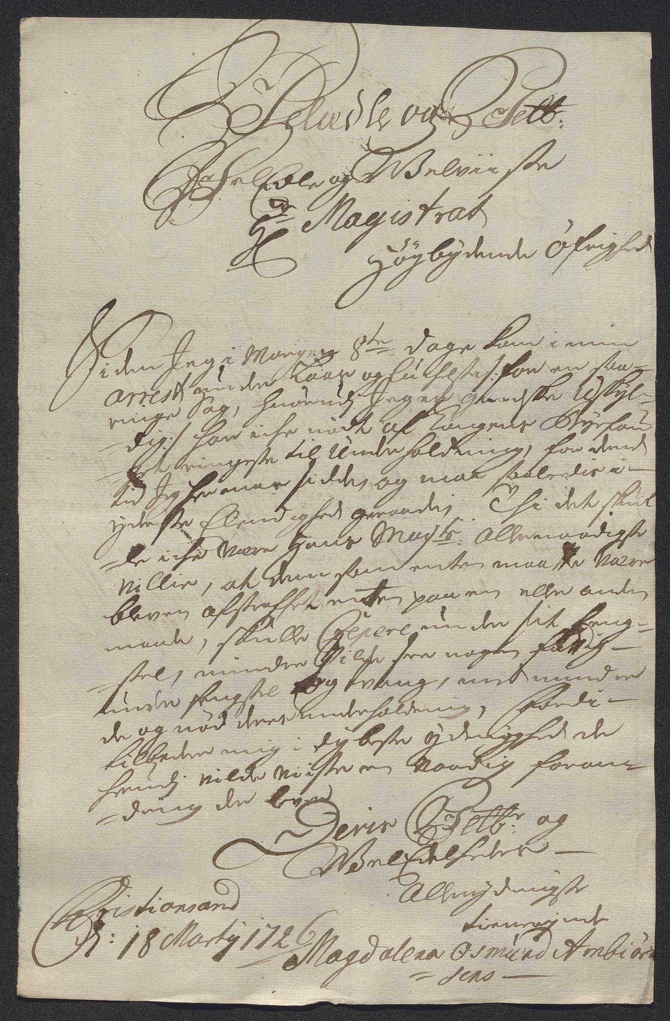 Rentekammeret inntil 1814, Reviderte regnskaper, Byregnskaper, RA/EA-4066/R/Rm/L0286: [M19] Sikt og sakefall, 1719-1727, s. 402