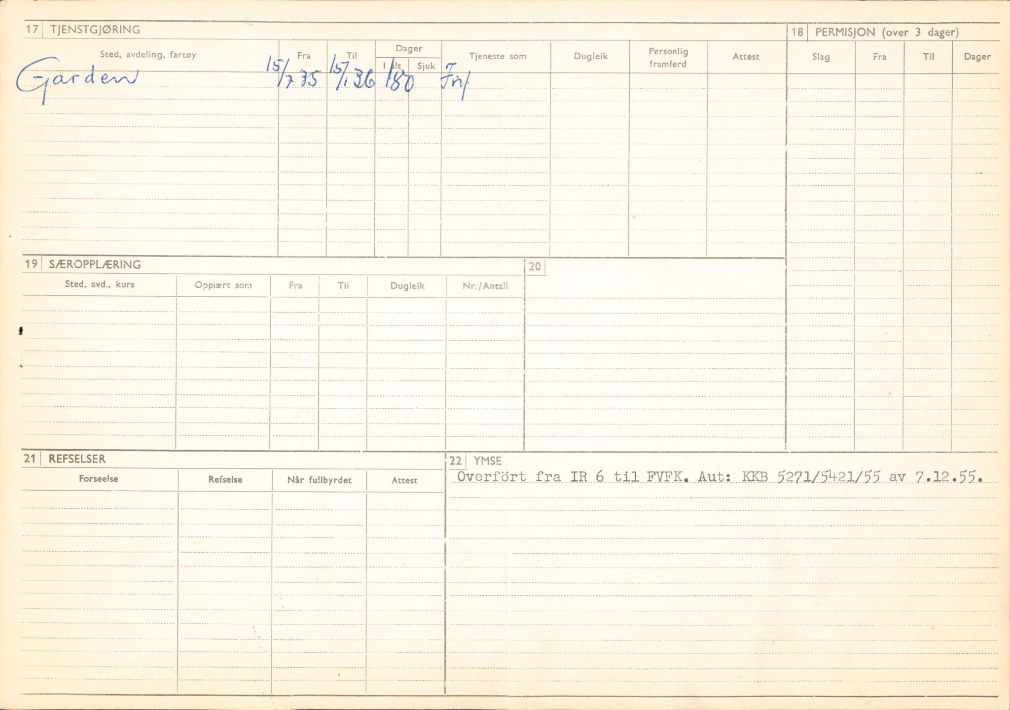 Forsvaret, Forsvarets overkommando/Luftforsvarsstaben, AV/RA-RAFA-4079/P/Pa/L0048: Personellpapirer, 1916, s. 490