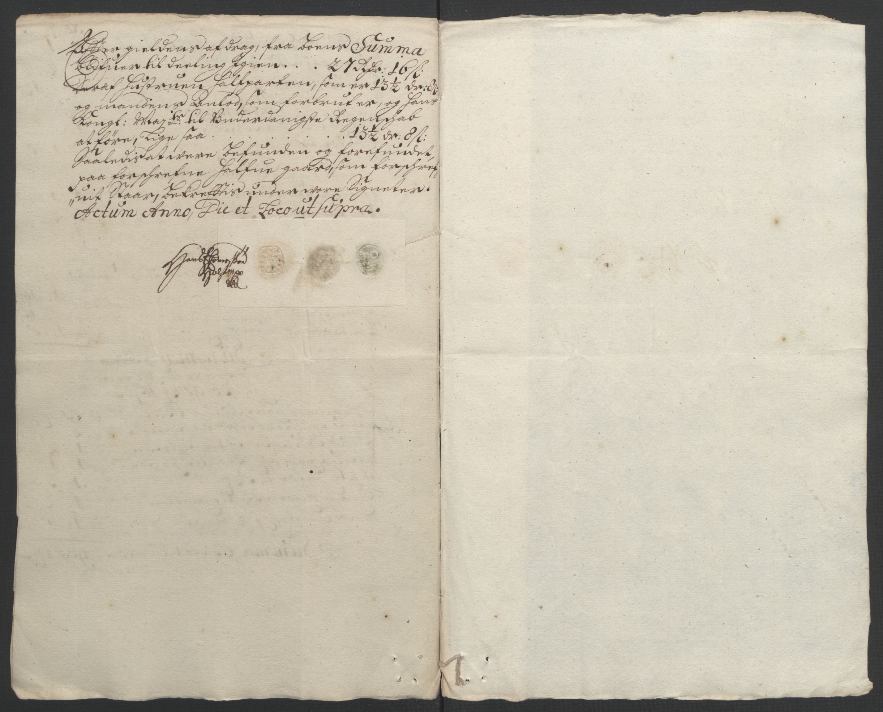 Rentekammeret inntil 1814, Reviderte regnskaper, Fogderegnskap, RA/EA-4092/R12/L0706: Fogderegnskap Øvre Romerike, 1694, s. 98