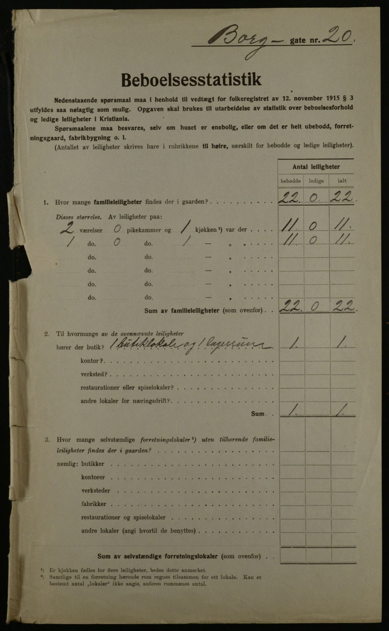 OBA, Kommunal folketelling 1.12.1923 for Kristiania, 1923, s. 9146