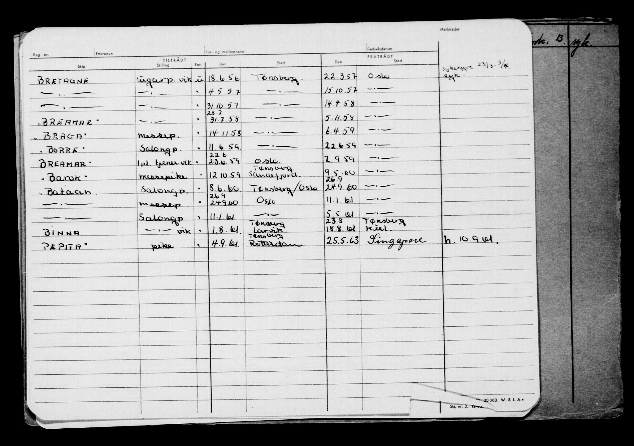 Direktoratet for sjømenn, AV/RA-S-3545/G/Gb/L0147: Hovedkort, 1917, s. 504