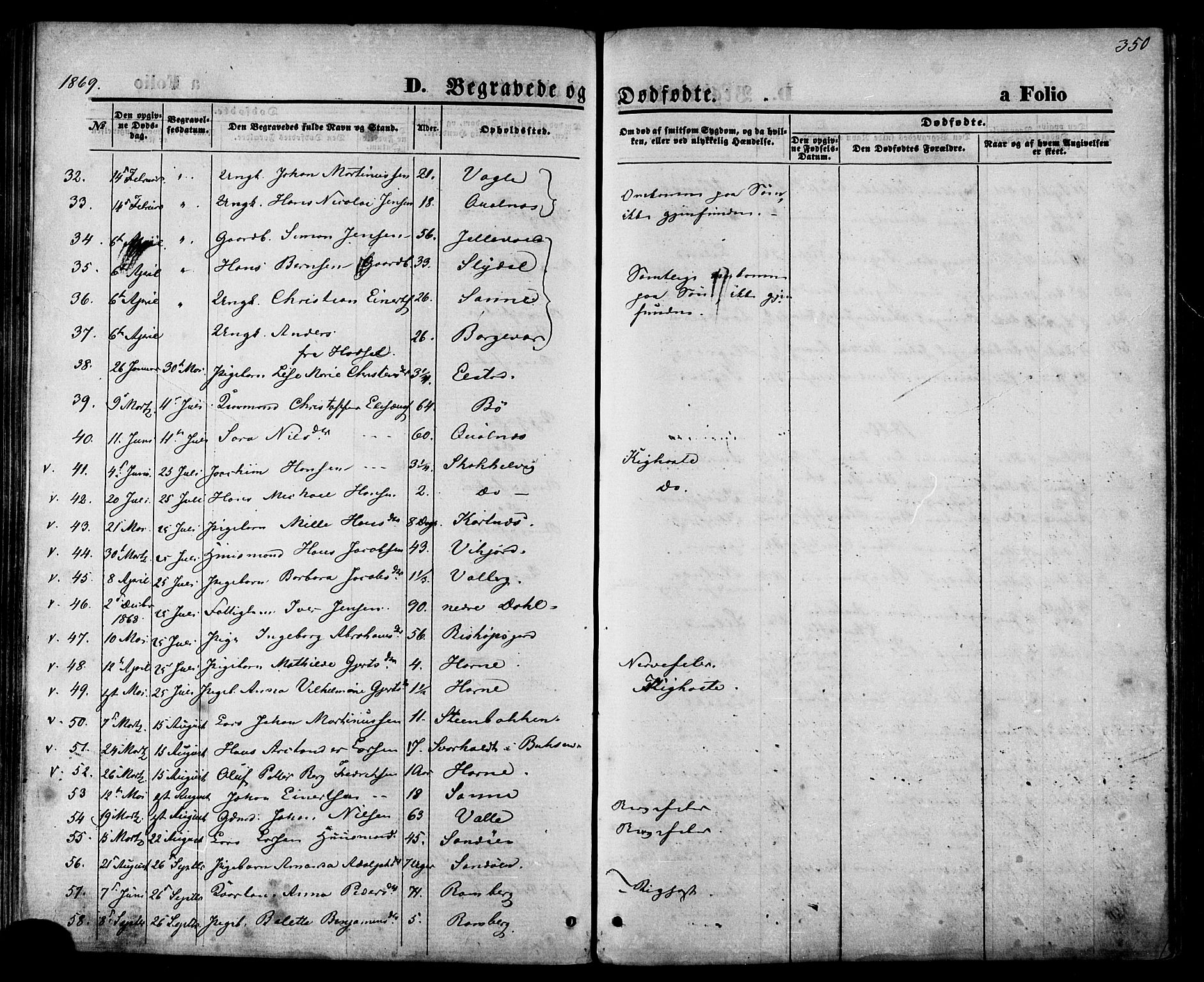 Ministerialprotokoller, klokkerbøker og fødselsregistre - Nordland, AV/SAT-A-1459/880/L1132: Ministerialbok nr. 880A06, 1869-1887, s. 350a