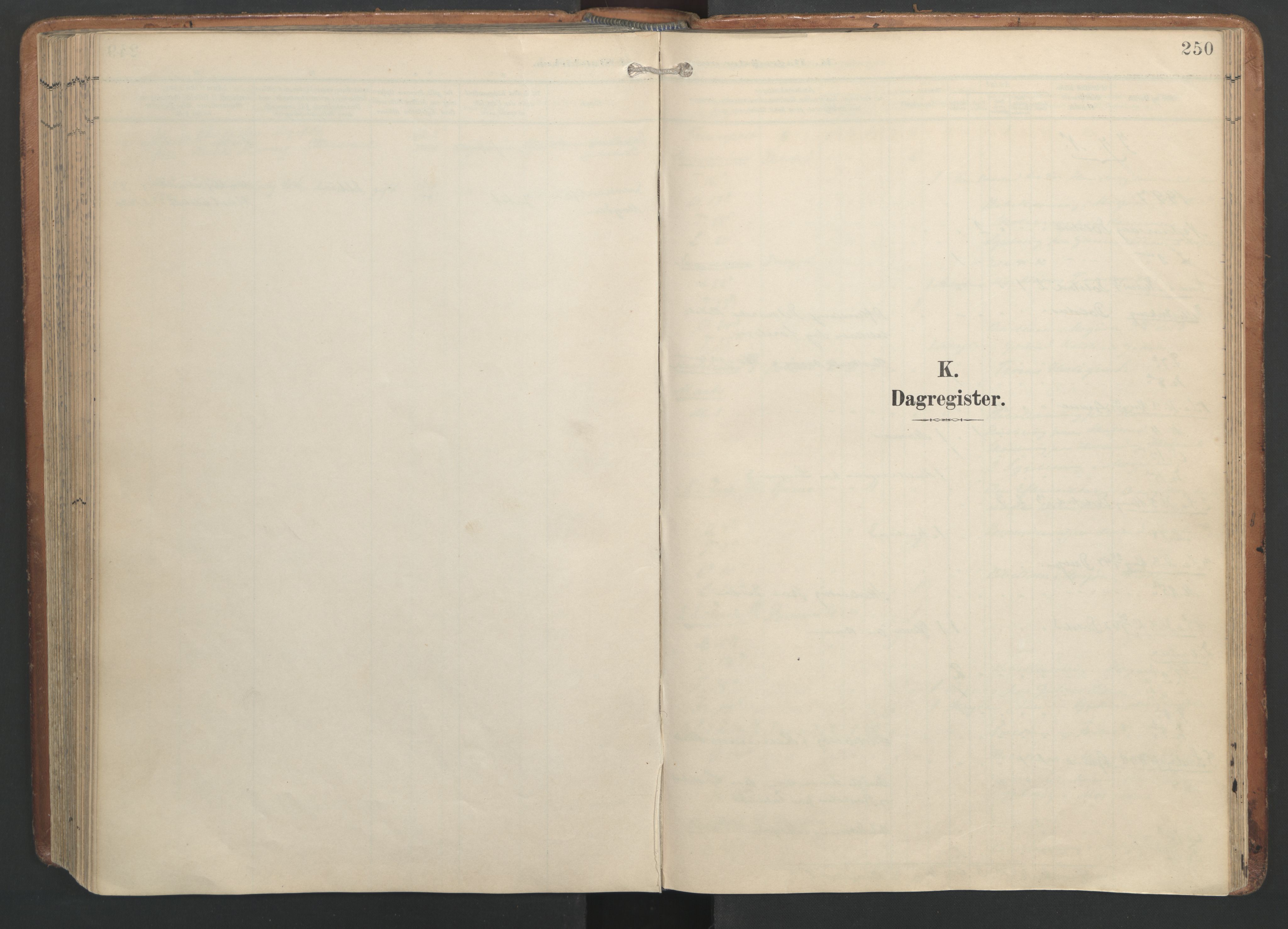 Ministerialprotokoller, klokkerbøker og fødselsregistre - Nordland, SAT/A-1459/820/L0298: Ministerialbok nr. 820A19, 1897-1915, s. 250