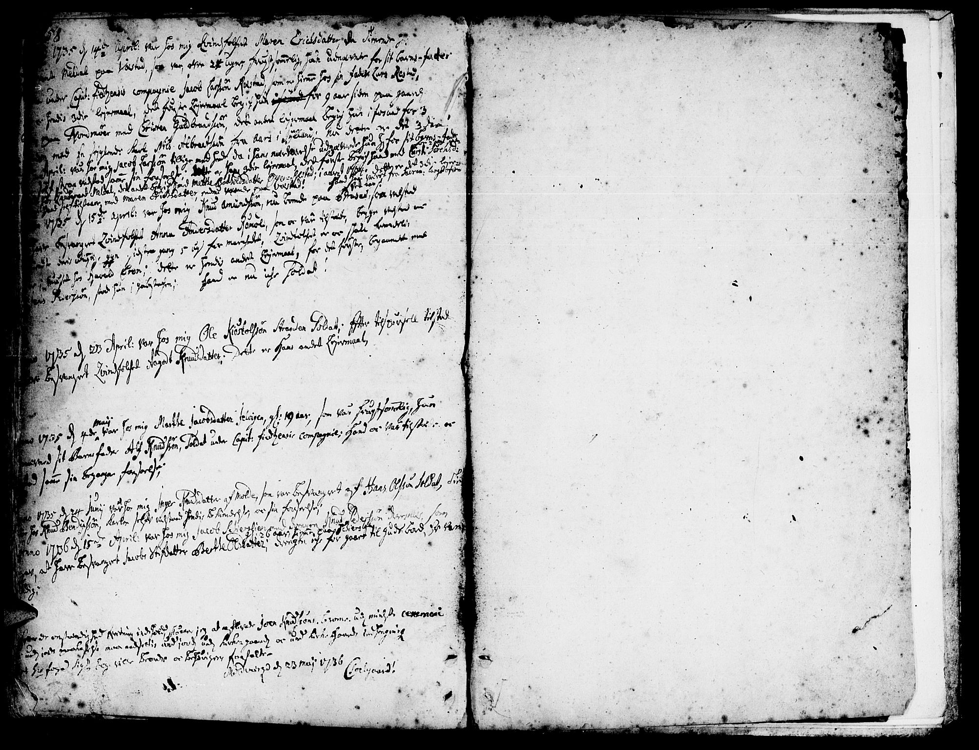 Ministerialprotokoller, klokkerbøker og fødselsregistre - Møre og Romsdal, AV/SAT-A-1454/547/L0599: Ministerialbok nr. 547A01, 1721-1764, s. 558
