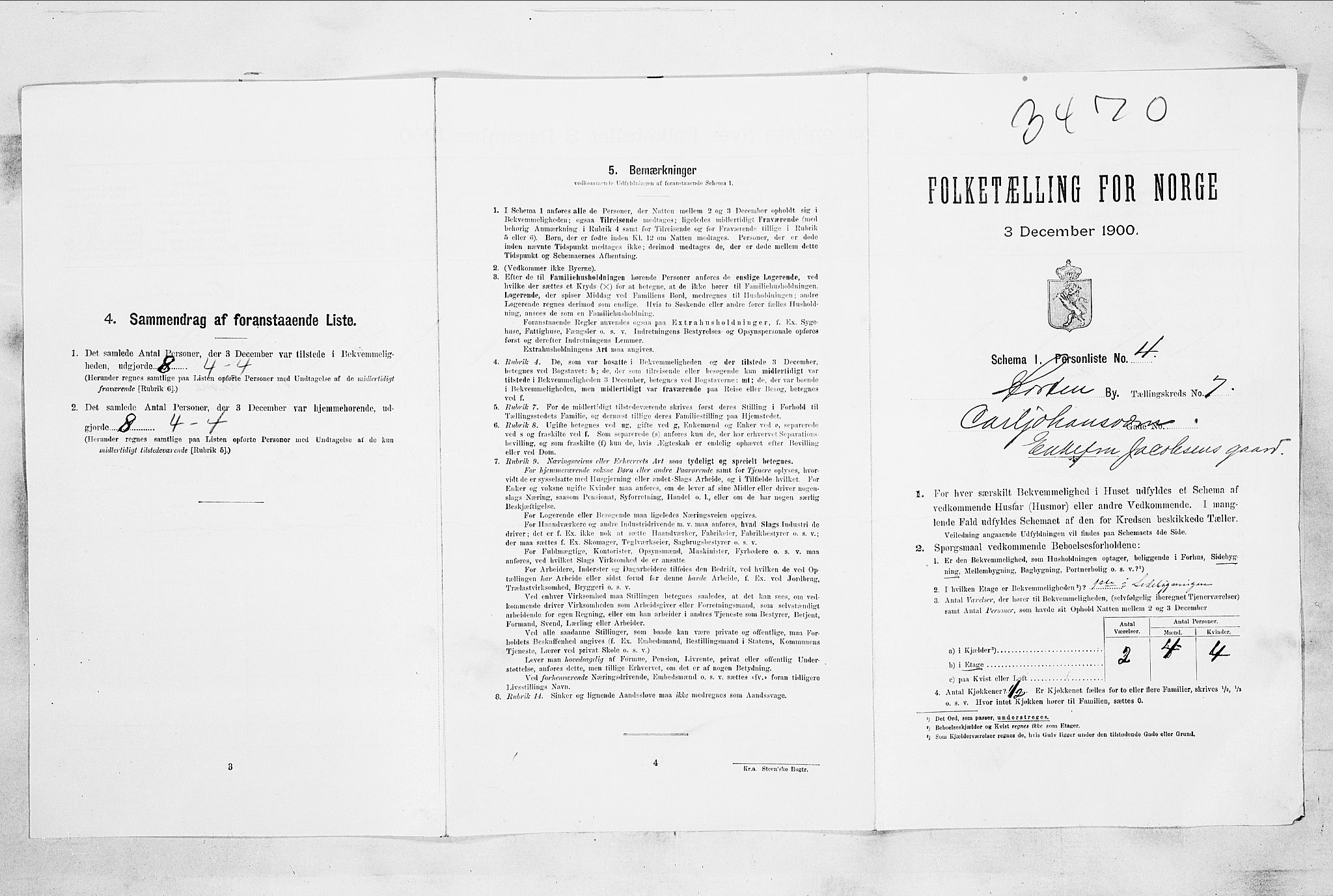 RA, Folketelling 1900 for 0703 Horten ladested, 1900, s. 4887