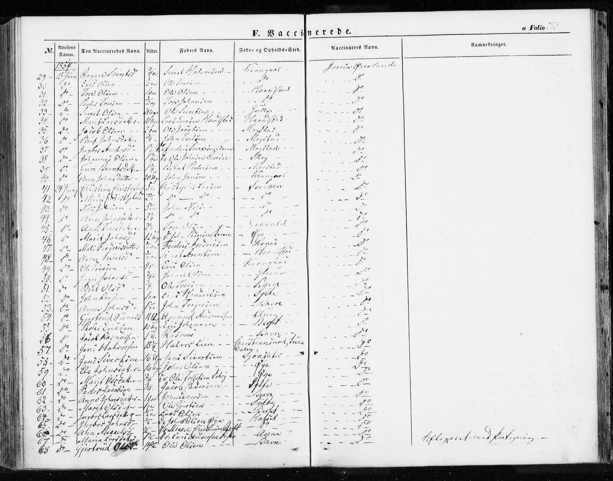 Ministerialprotokoller, klokkerbøker og fødselsregistre - Møre og Romsdal, SAT/A-1454/595/L1044: Ministerialbok nr. 595A06, 1852-1863, s. 253
