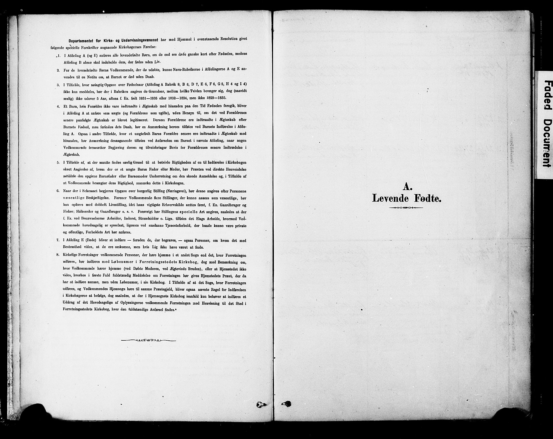 Ministerialprotokoller, klokkerbøker og fødselsregistre - Møre og Romsdal, SAT/A-1454/563/L0736: Ministerialbok nr. 563A01, 1878-1903