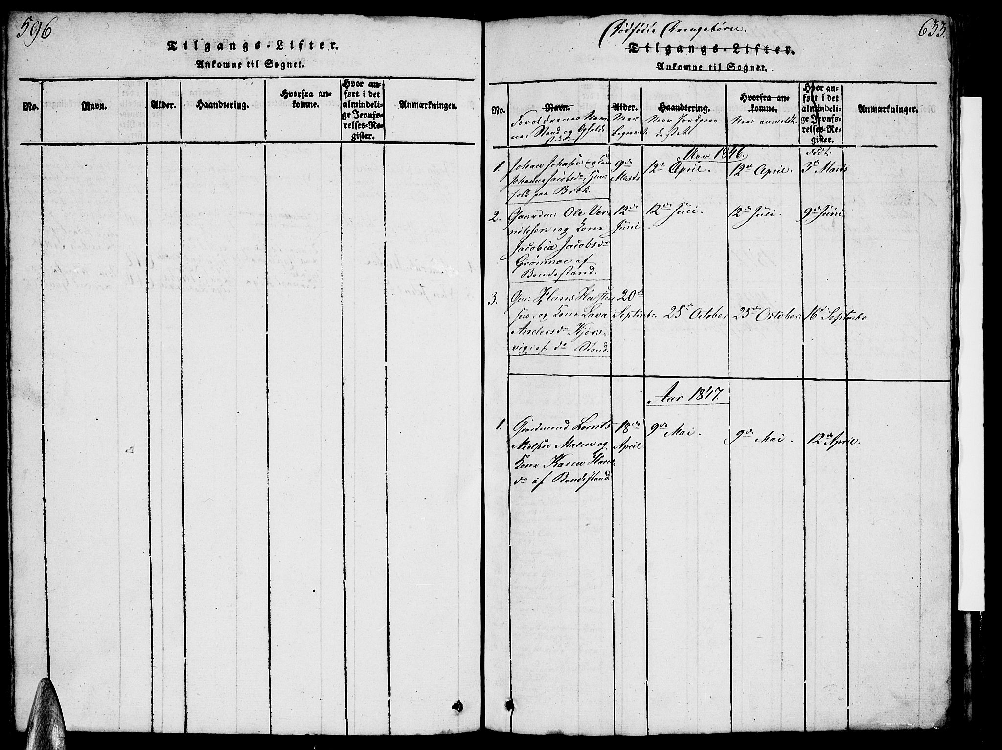 Ministerialprotokoller, klokkerbøker og fødselsregistre - Nordland, SAT/A-1459/812/L0186: Klokkerbok nr. 812C04, 1820-1849, s. 632-633