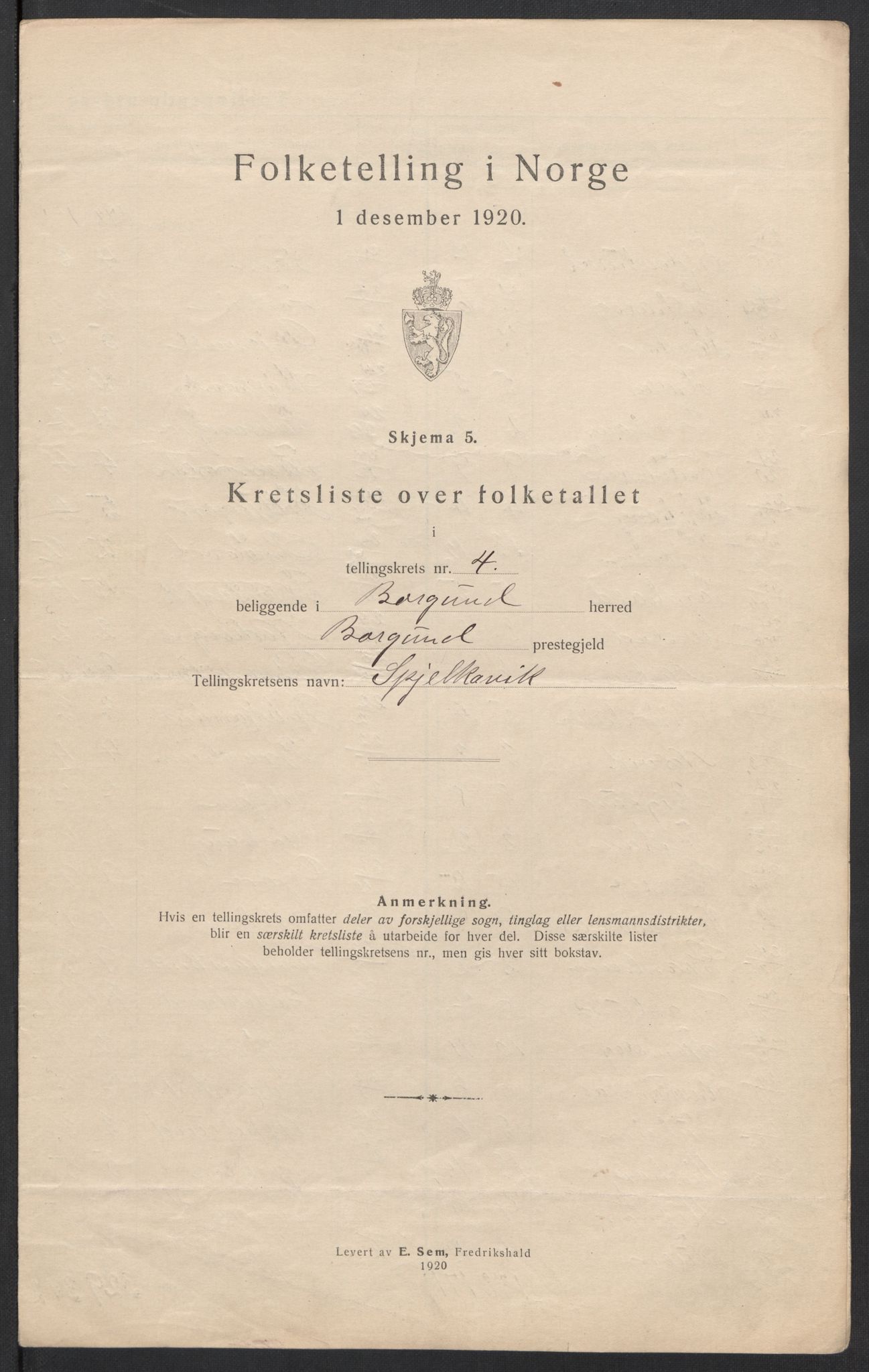 SAT, Folketelling 1920 for 1531 Borgund herred, 1920, s. 17