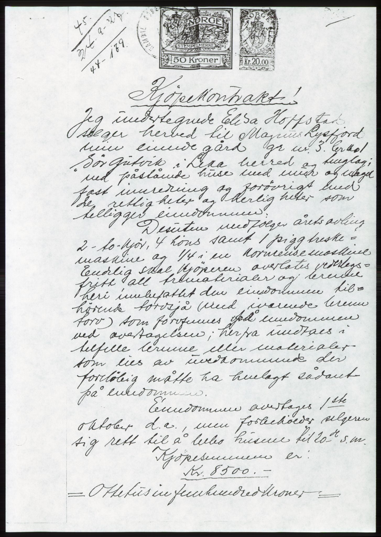 Namdal sorenskriveri, SAT/A-4133/1/2/2C: Pantebok nr. -, 1926-1930, Tingl.dato: 24.09.1927