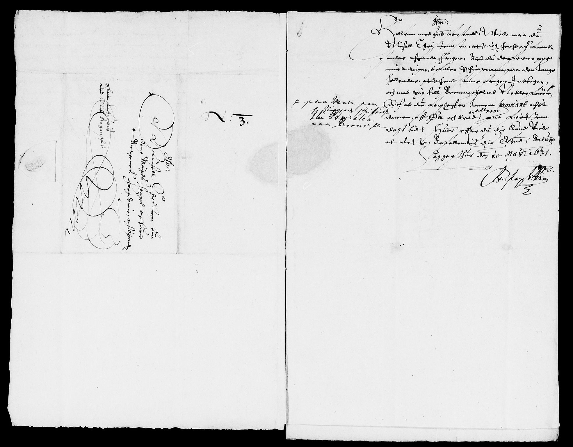 Rentekammeret inntil 1814, Reviderte regnskaper, Lensregnskaper, AV/RA-EA-5023/R/Rb/Rba/L0105: Akershus len, 1631-1632