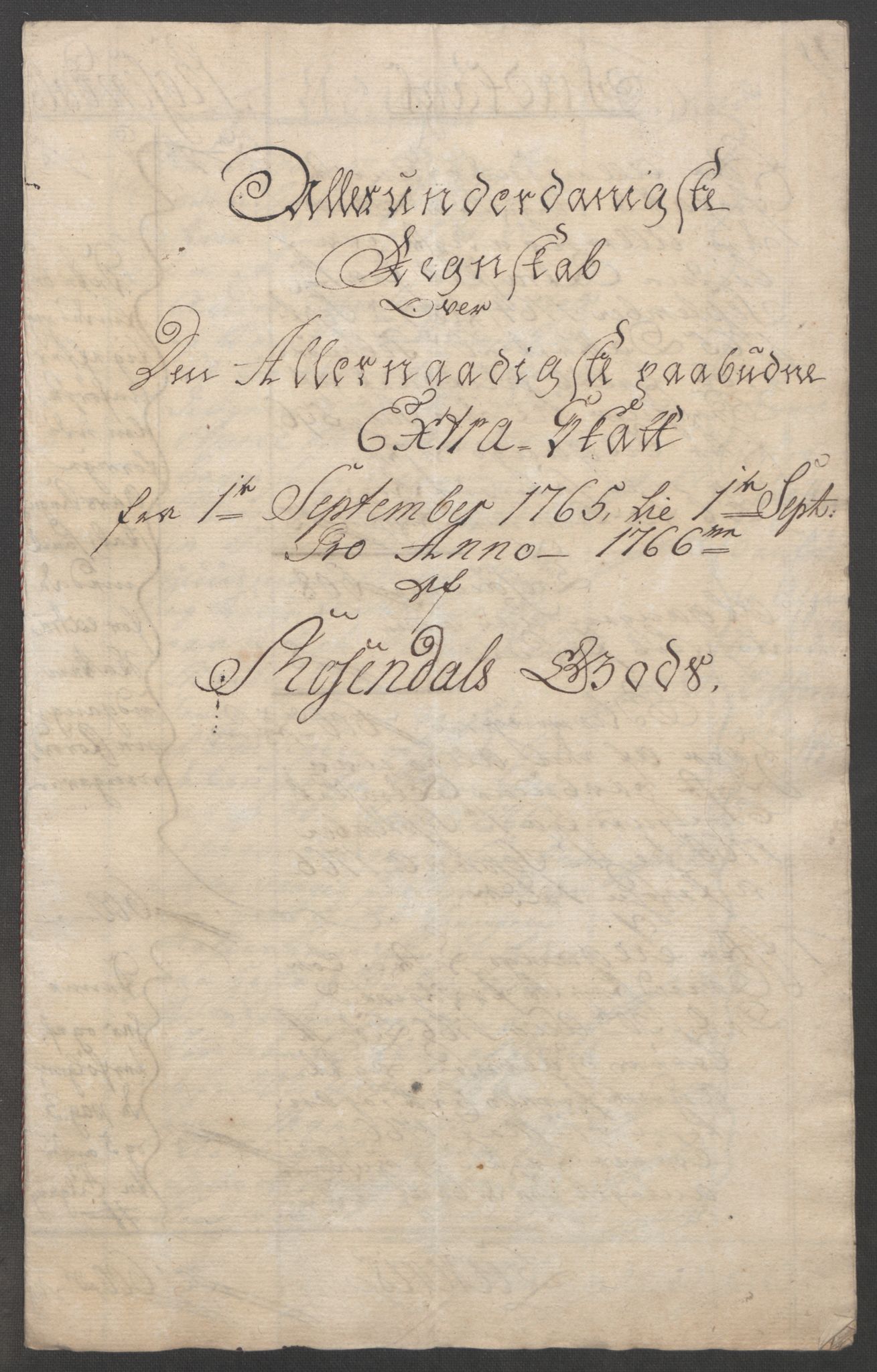 Rentekammeret inntil 1814, Reviderte regnskaper, Fogderegnskap, AV/RA-EA-4092/R49/L3157: Ekstraskatten Rosendal Baroni, 1762-1772, s. 144