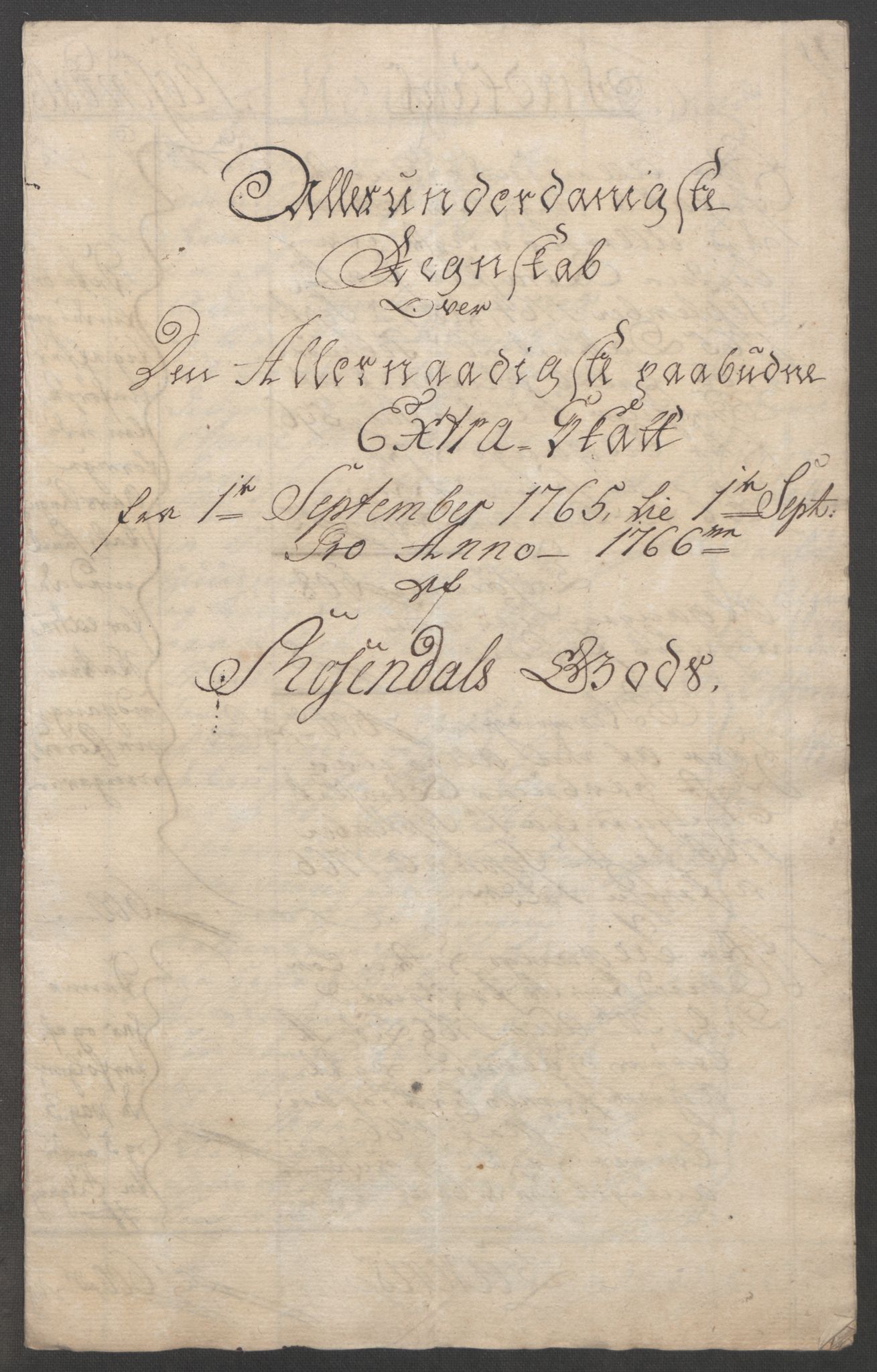 Rentekammeret inntil 1814, Reviderte regnskaper, Fogderegnskap, RA/EA-4092/R49/L3157: Ekstraskatten Rosendal Baroni, 1762-1772, s. 144