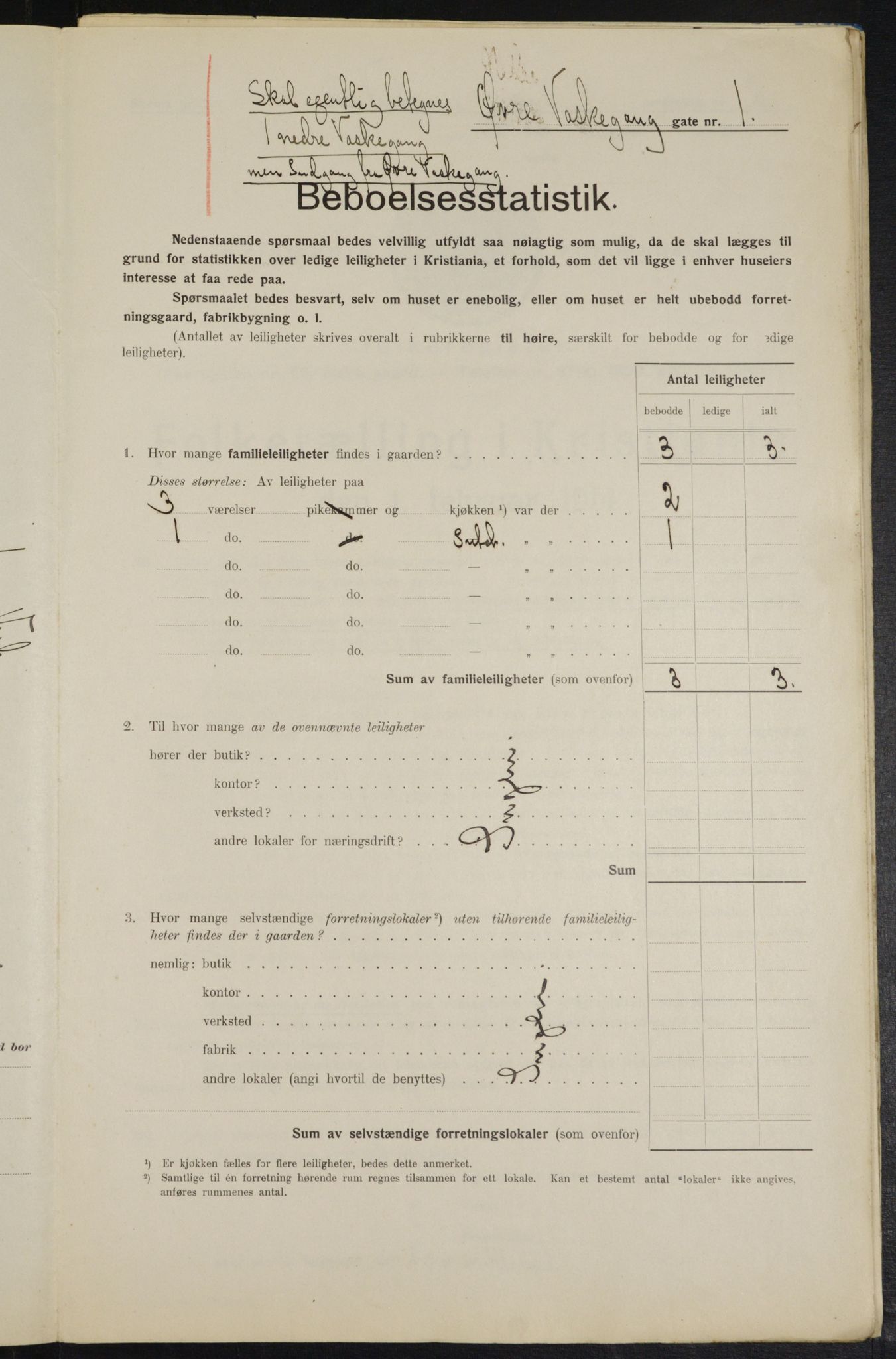 OBA, Kommunal folketelling 1.2.1914 for Kristiania, 1914, s. 131035
