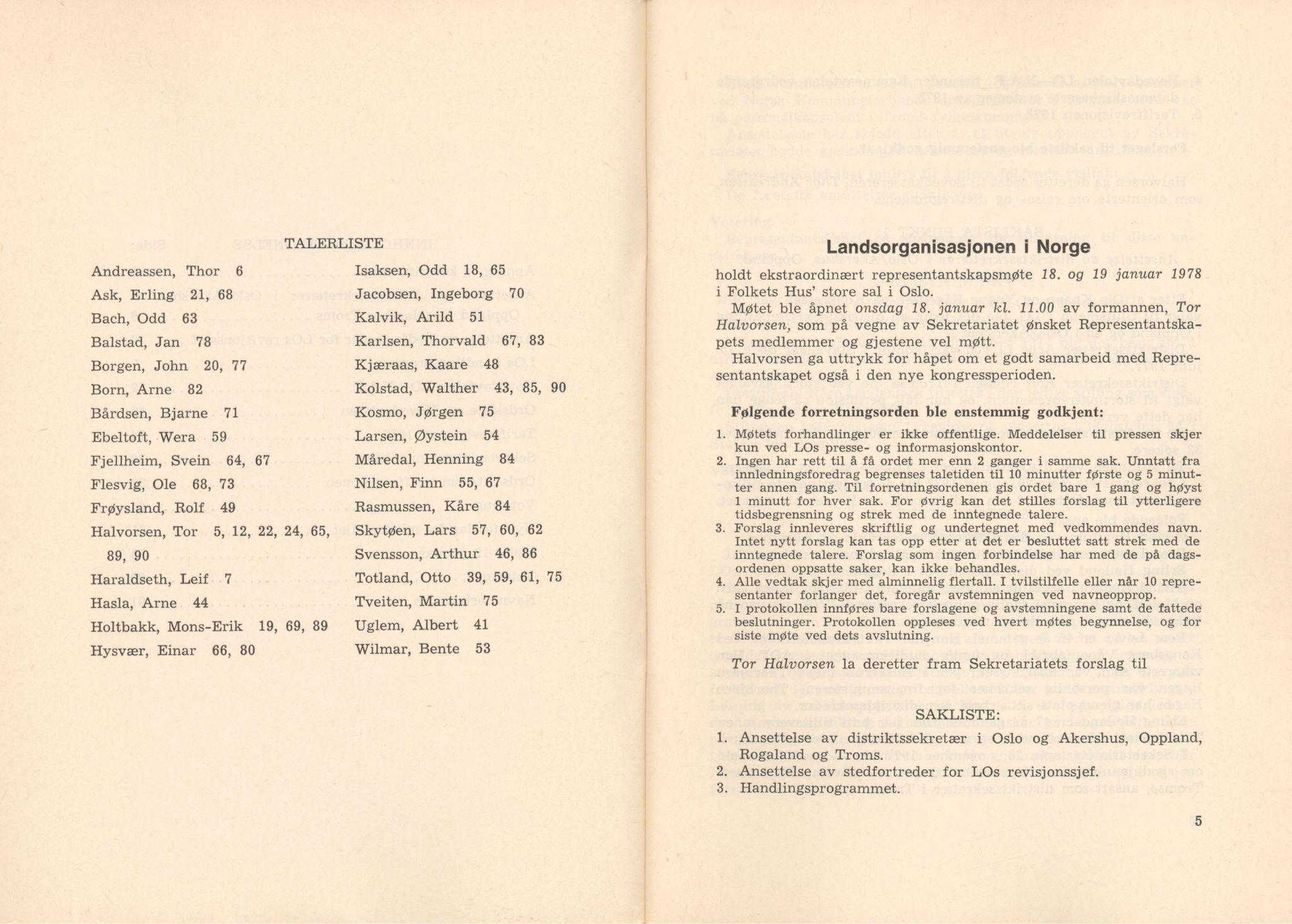 Landsorganisasjonen i Norge, AAB/ARK-1579, 1978-1992, s. 4