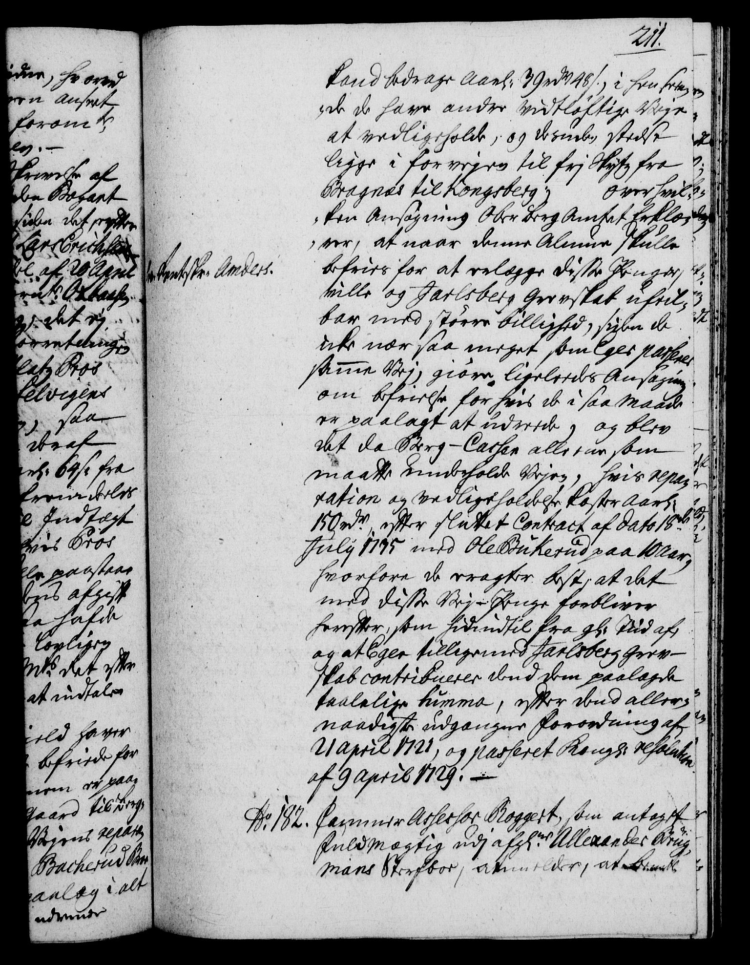 Rentekammeret, Kammerkanselliet, RA/EA-3111/G/Gh/Gha/L0023: Norsk ekstraktmemorialprotokoll (merket RK 53.68), 1741-1742, s. 211