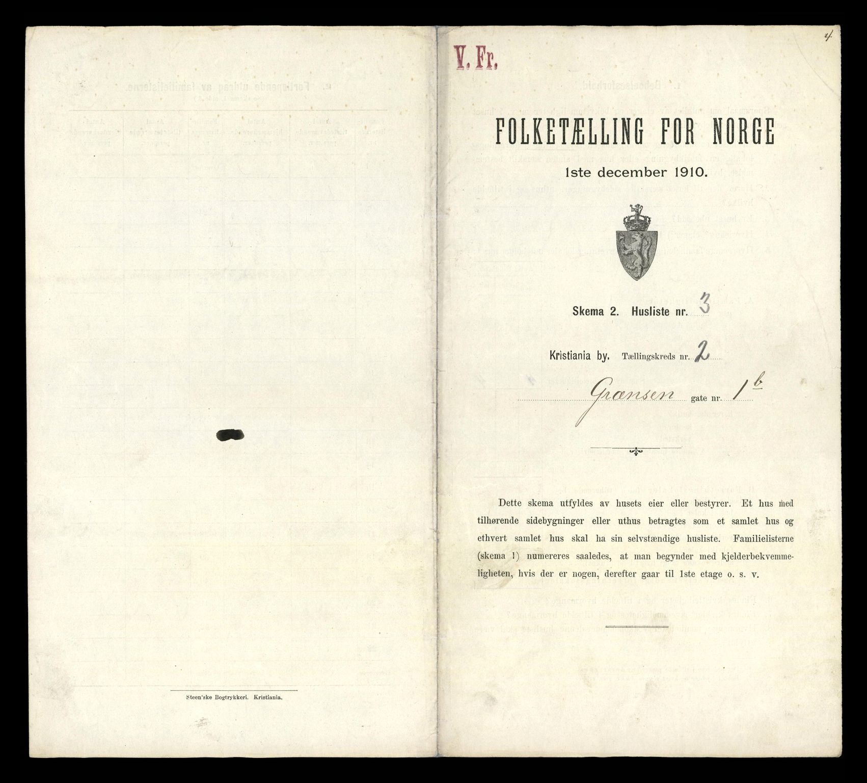 RA, Folketelling 1910 for 0301 Kristiania kjøpstad, 1910, s. 29633