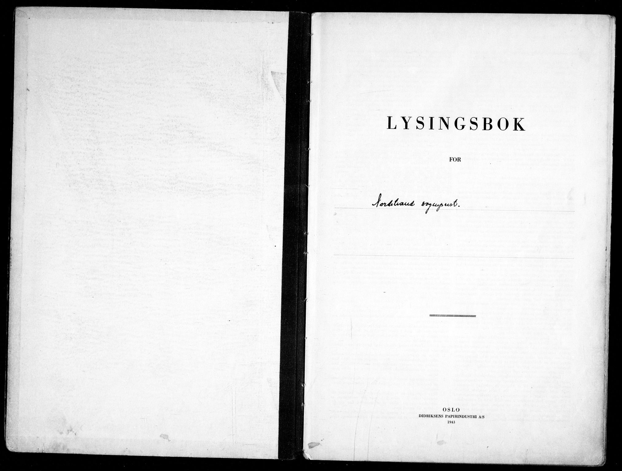 Nordstrand prestekontor Kirkebøker, SAO/A-10362a/H/Ha/L0003: Lysningsprotokoll nr. 3, 1950-1960