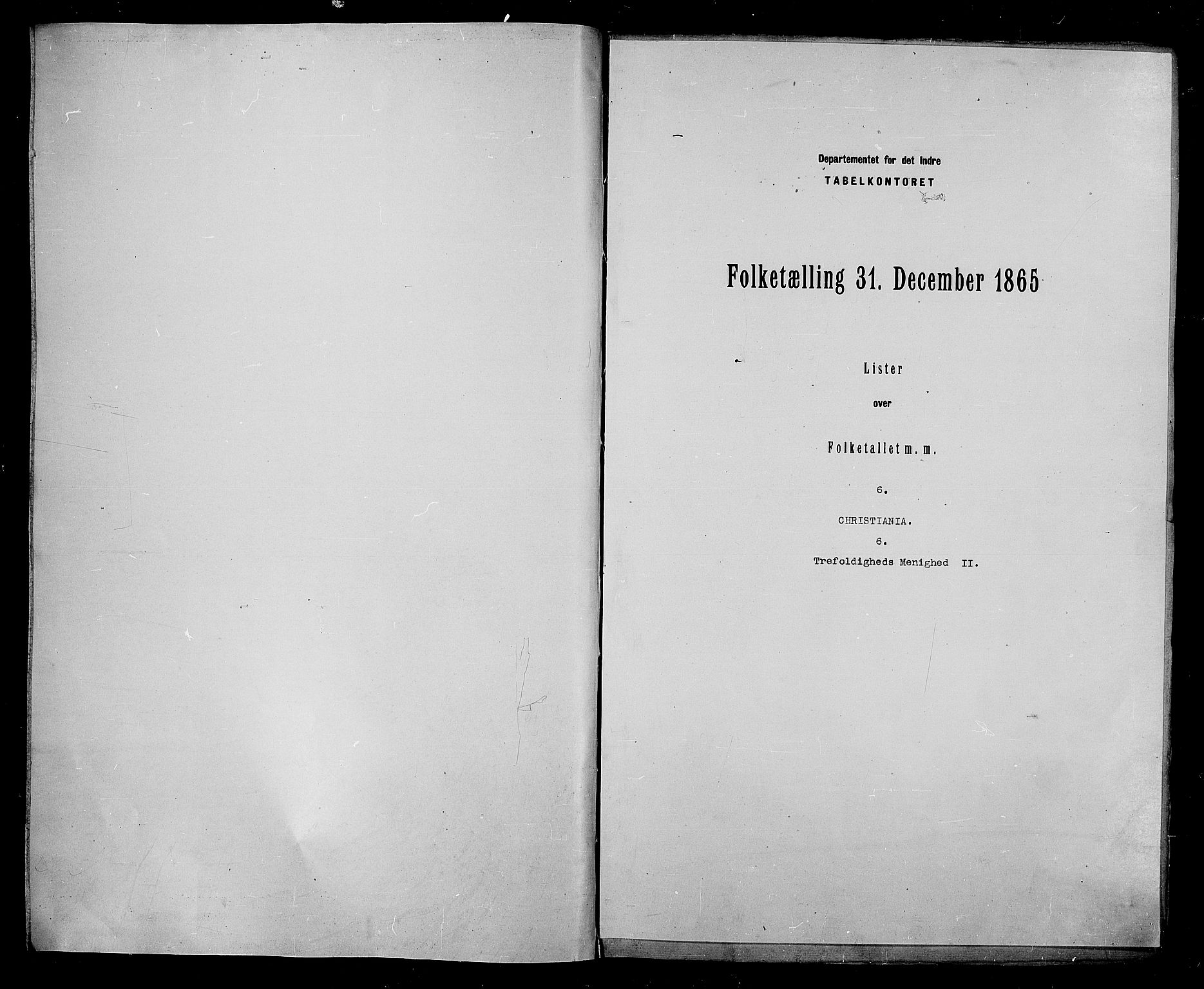RA, Folketelling 1865 for 0301 Kristiania kjøpstad, 1865, s. 2267