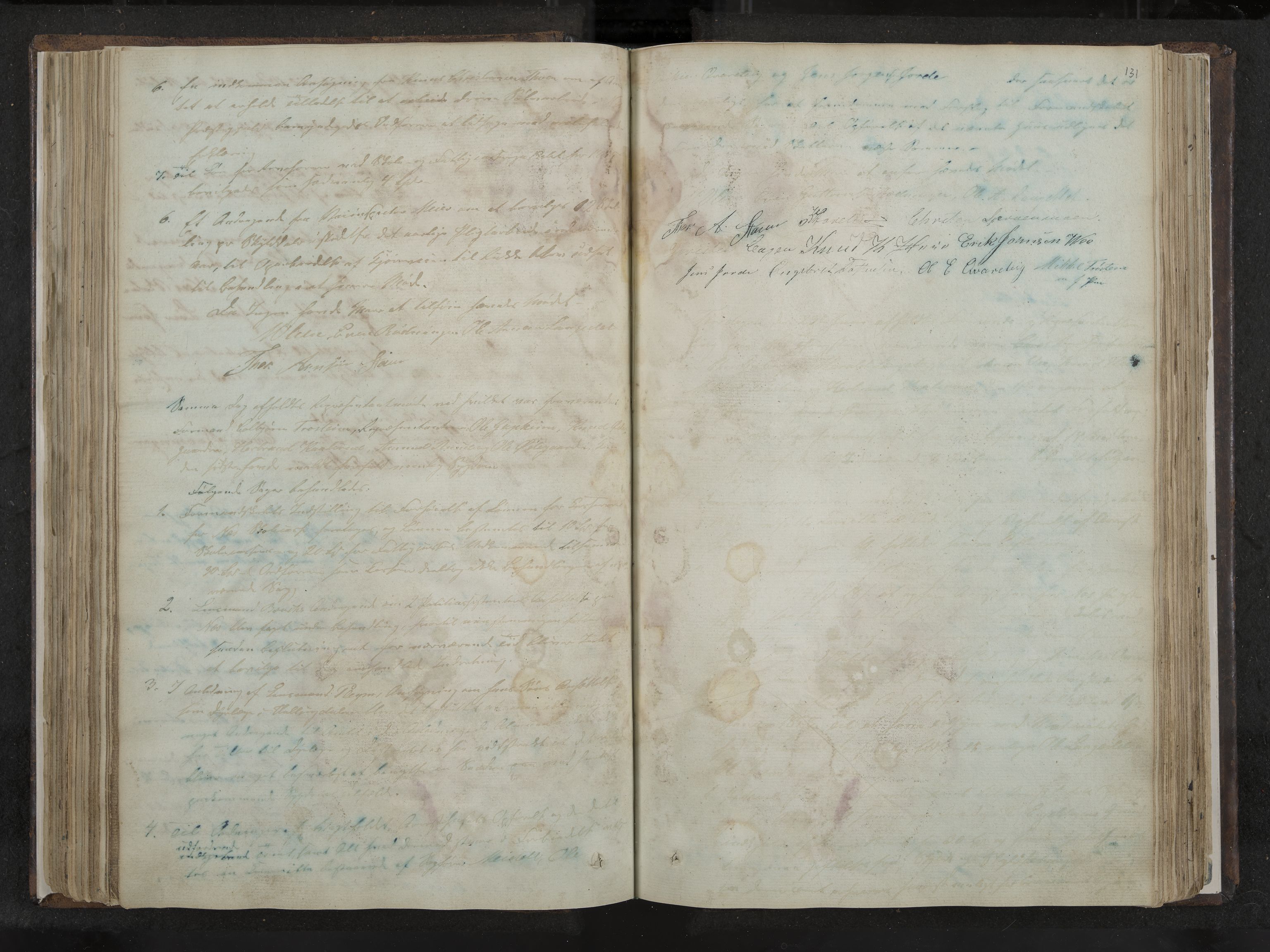 Nes formannskap og sentraladministrasjon, IKAK/0616021-1/A/Aa/L0001: Møtebok med register, 1838-1875, s. 131