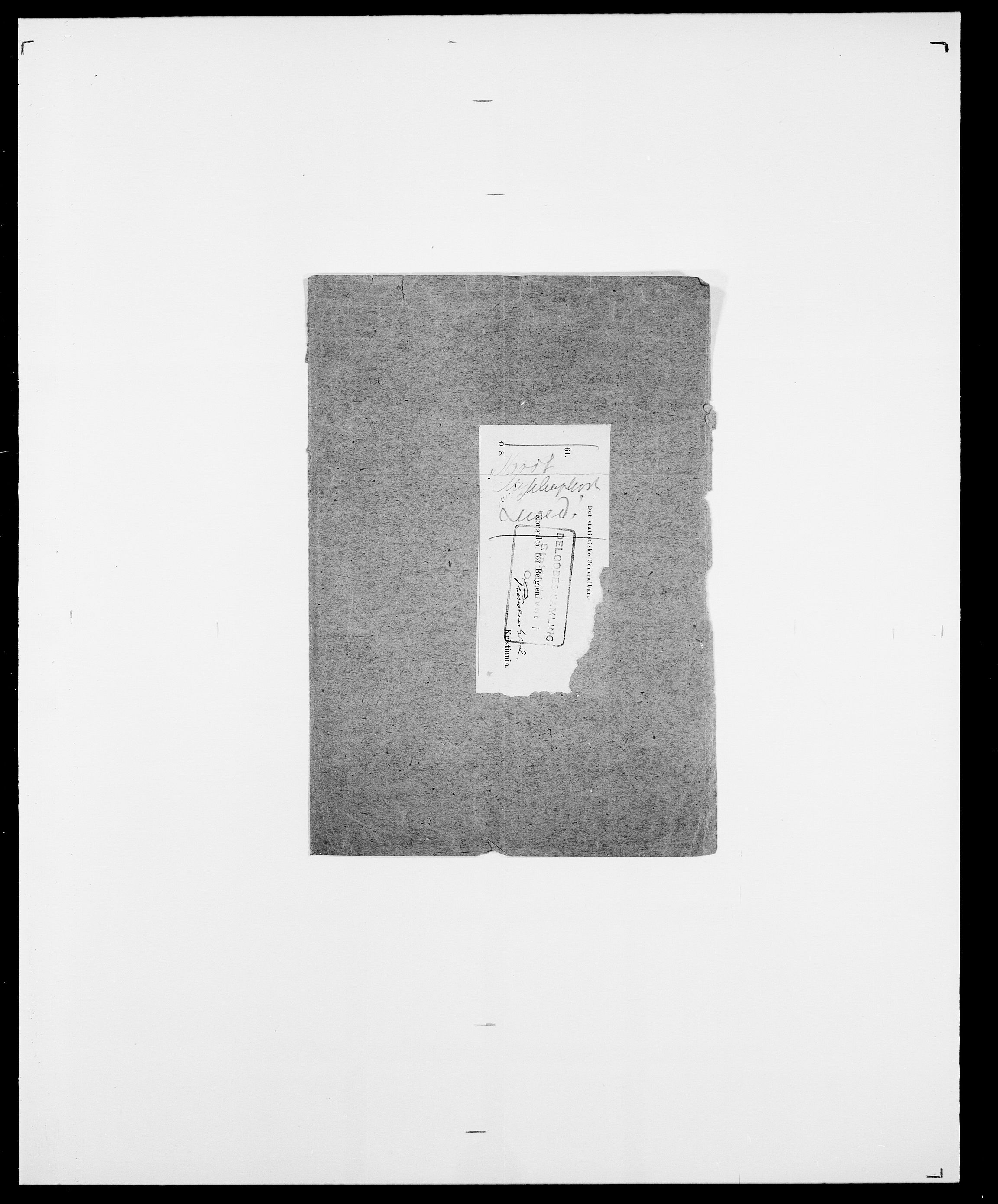 Delgobe, Charles Antoine - samling, SAO/PAO-0038/D/Da/L0003: Barca - Bergen, s. 452