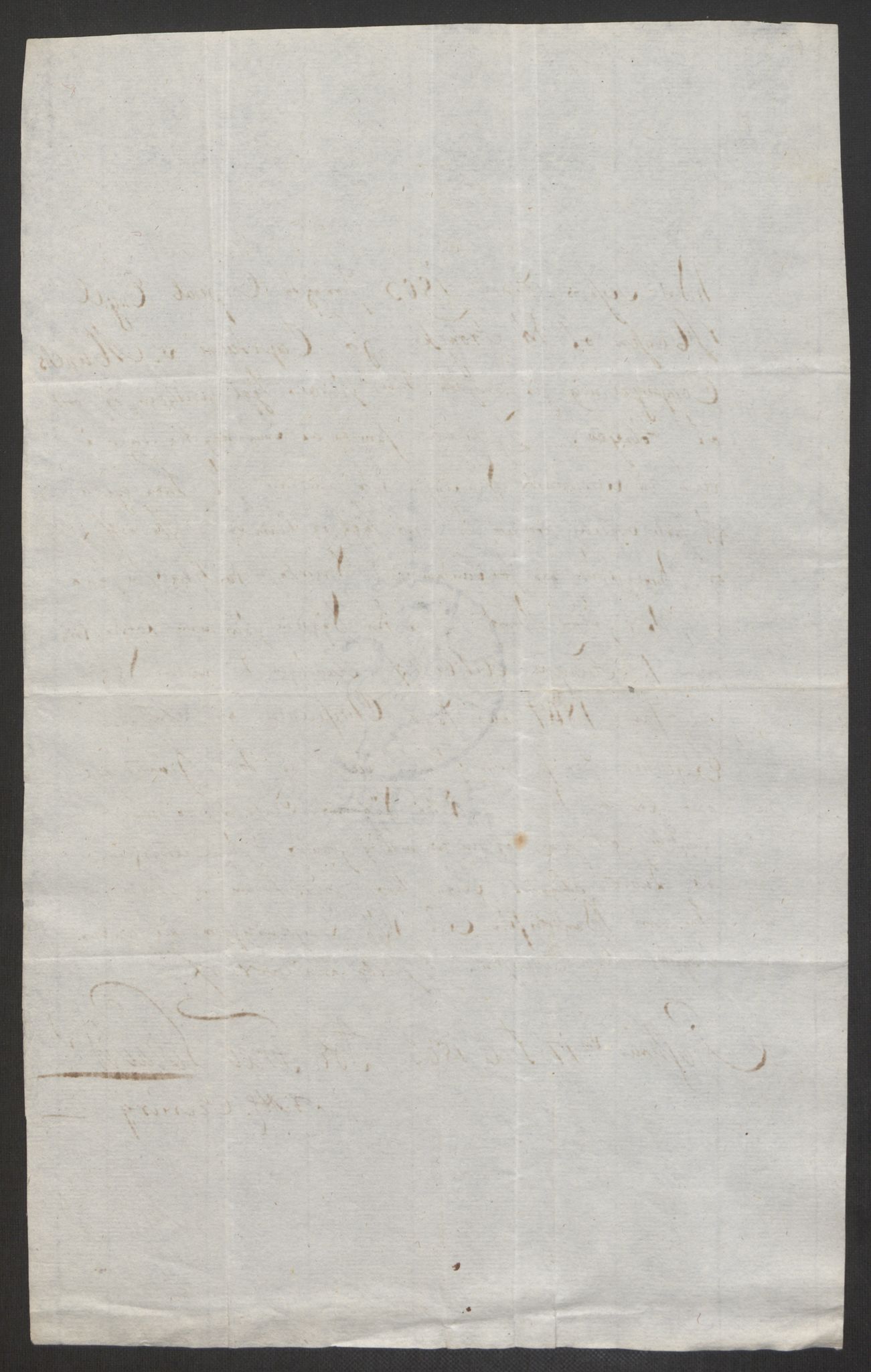 Forsvaret, Den norske kvesthuskasse/krigshospitalkasse, AV/RA-RAFA-1887/F/Fa/L0017: Innkomne brev:, 1782-1807, s. 778