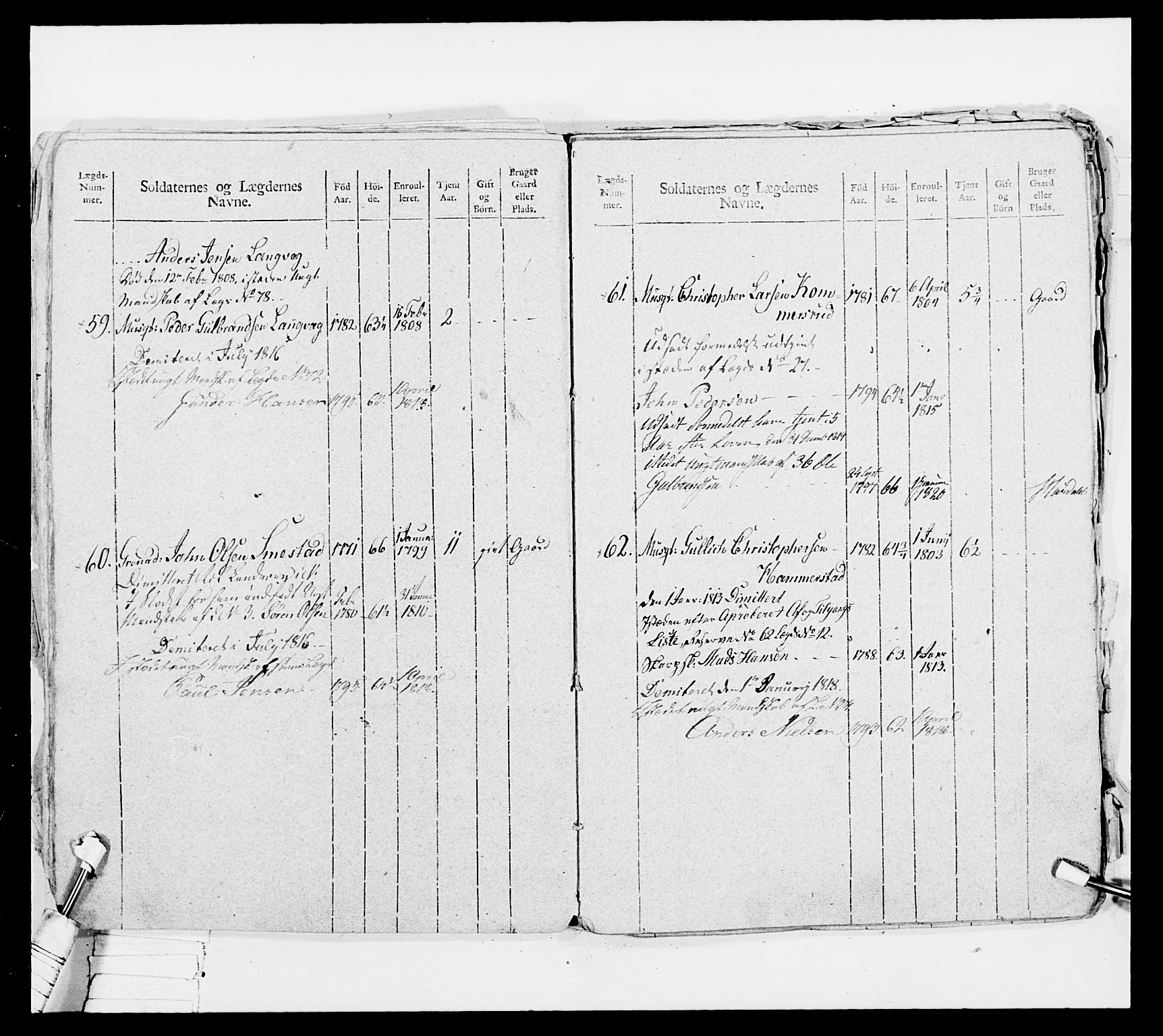Generalitets- og kommissariatskollegiet, Det kongelige norske kommissariatskollegium, AV/RA-EA-5420/E/Eh/L0042: 1. Akershusiske nasjonale infanteriregiment, 1810, s. 331