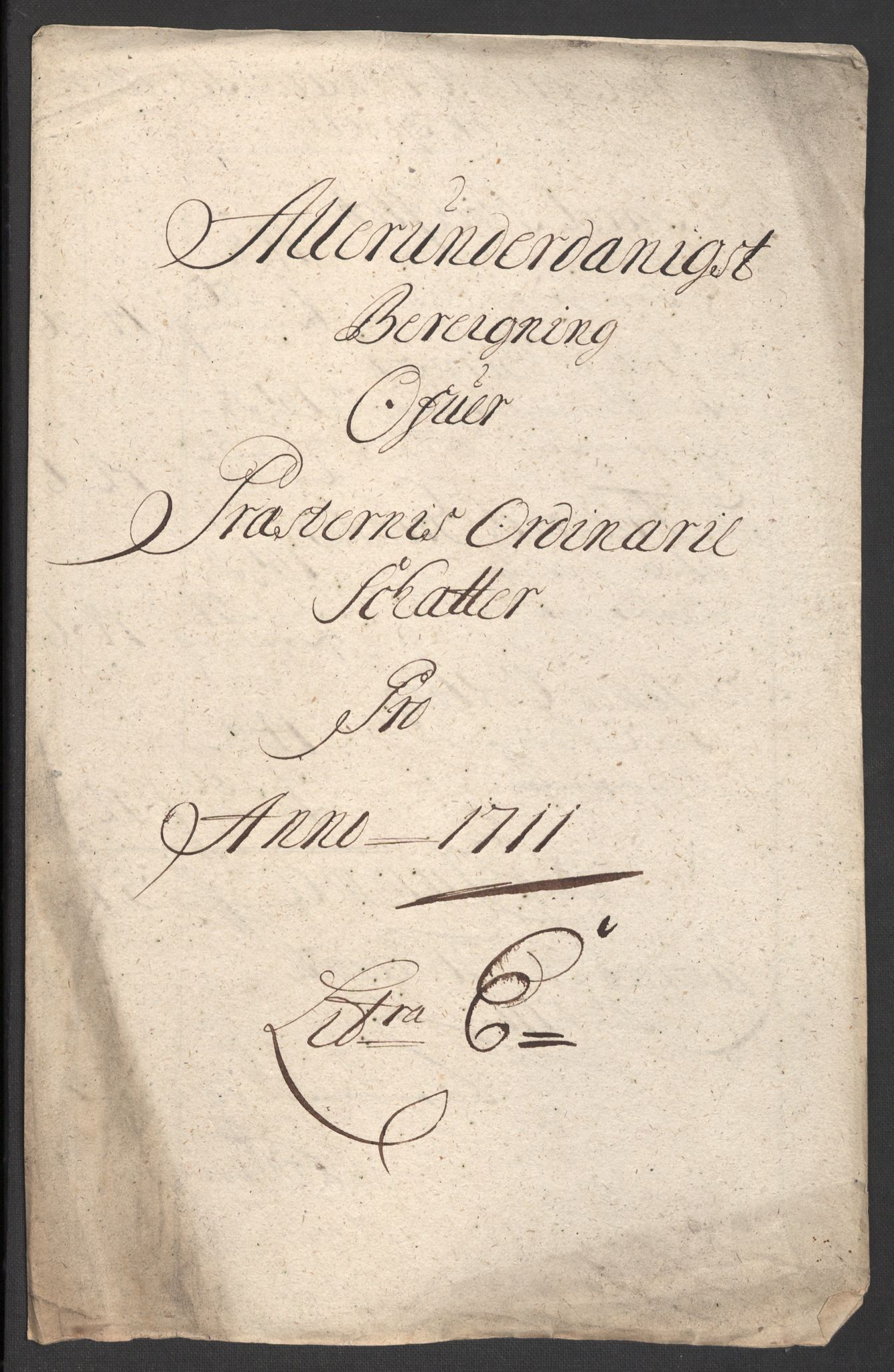 Rentekammeret inntil 1814, Reviderte regnskaper, Fogderegnskap, RA/EA-4092/R33/L1983: Fogderegnskap Larvik grevskap, 1711, s. 152