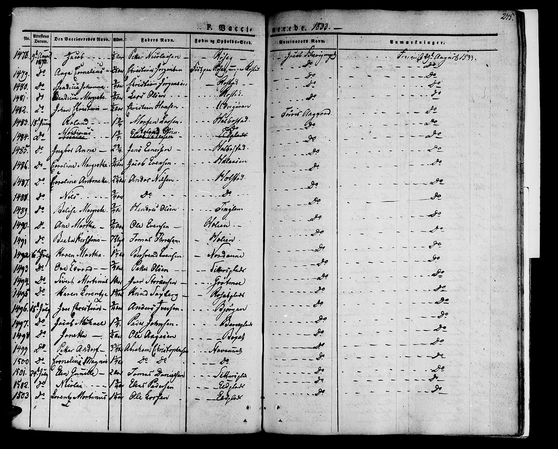 Ministerialprotokoller, klokkerbøker og fødselsregistre - Nord-Trøndelag, AV/SAT-A-1458/741/L0390: Ministerialbok nr. 741A04, 1822-1836, s. 275