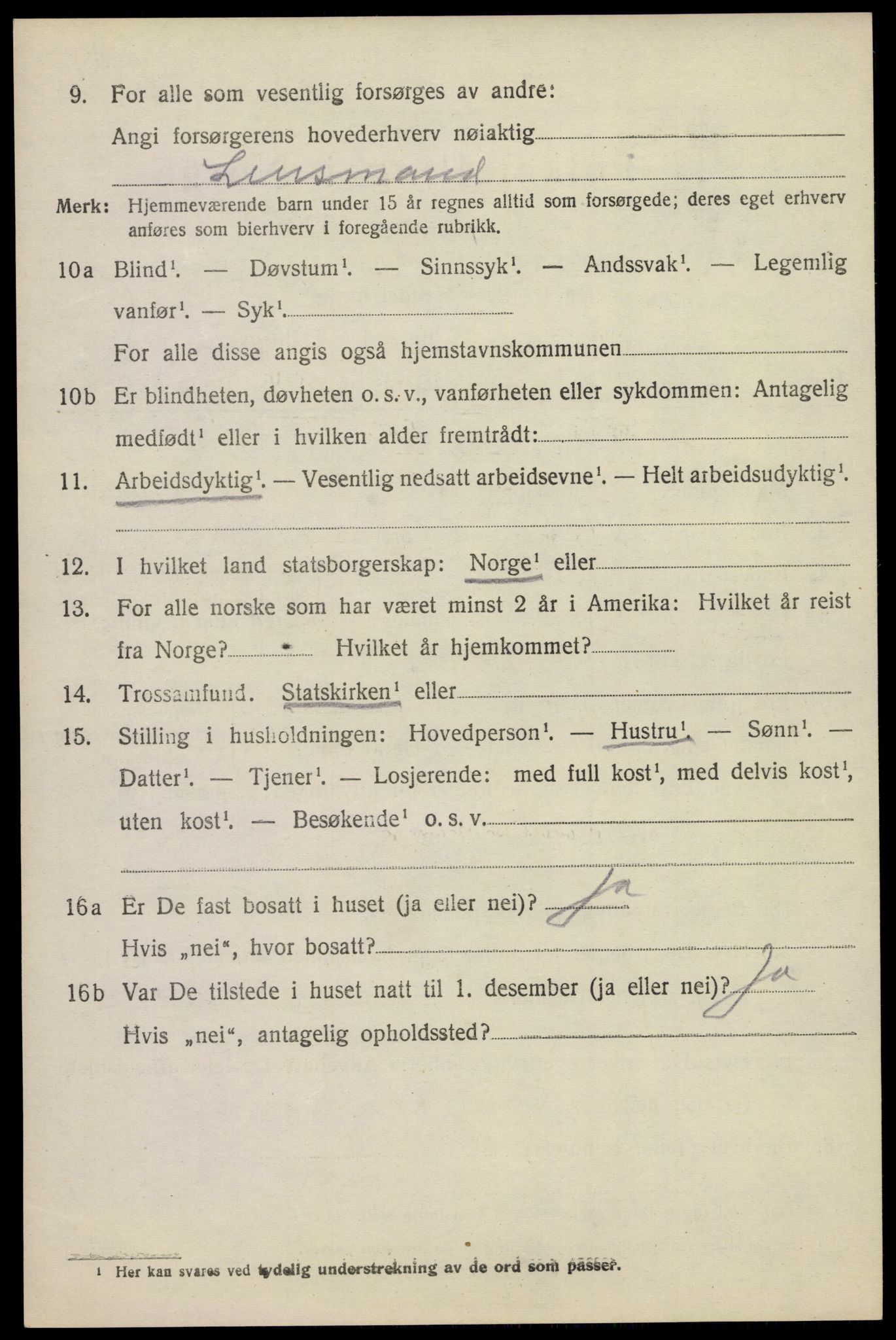 SAKO, Folketelling 1920 for 0819 Holla herred, 1920, s. 6090