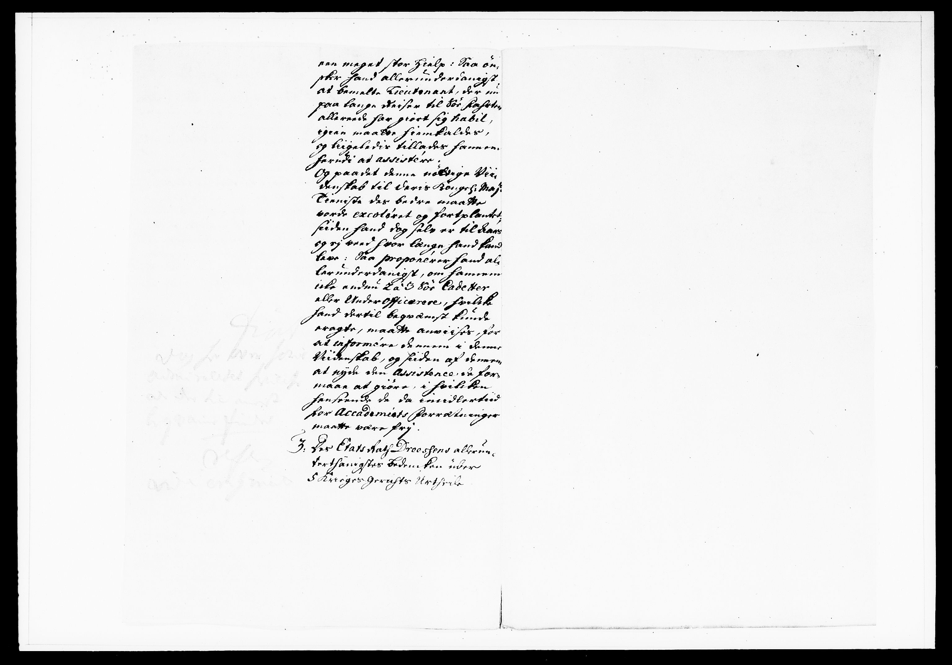 Krigskollegiet, Krigskancelliet, DRA/A-0006/-/1122-1129: Refererede sager, 1735, s. 11