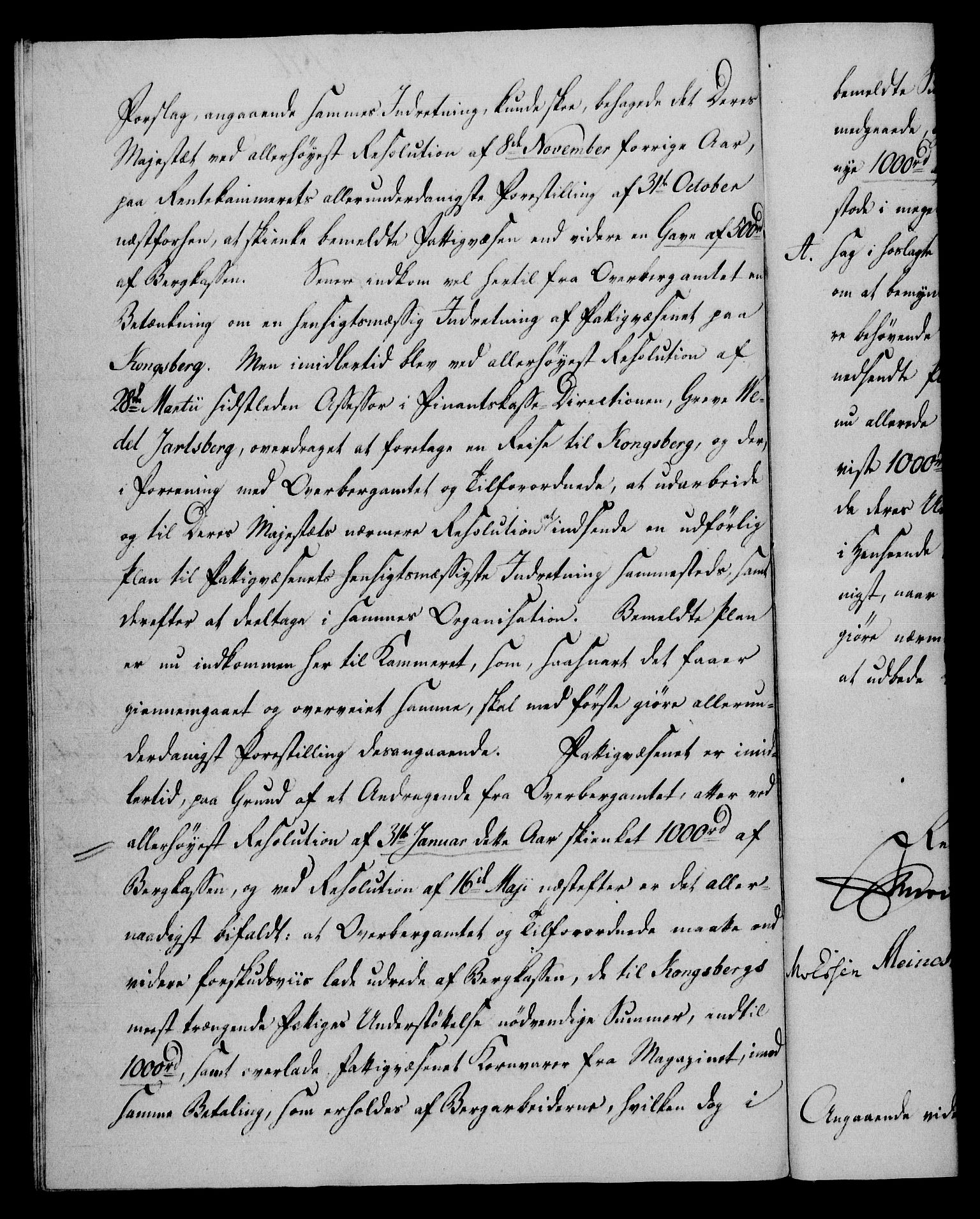 Rentekammeret, Renteskriverkontorene, AV/RA-EA-3115/M/Mf/Mfb/L0007: Relasjons- og resolusjonsprotokoll med register (merket RK 54.13), 1805-1806