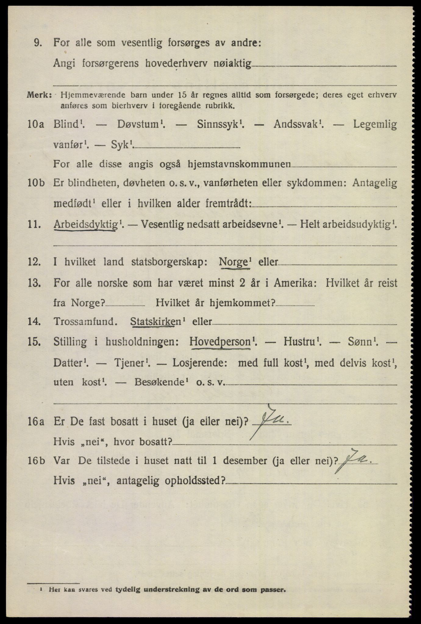 SAKO, Folketelling 1920 for 0619 Ål herred, 1920, s. 1399